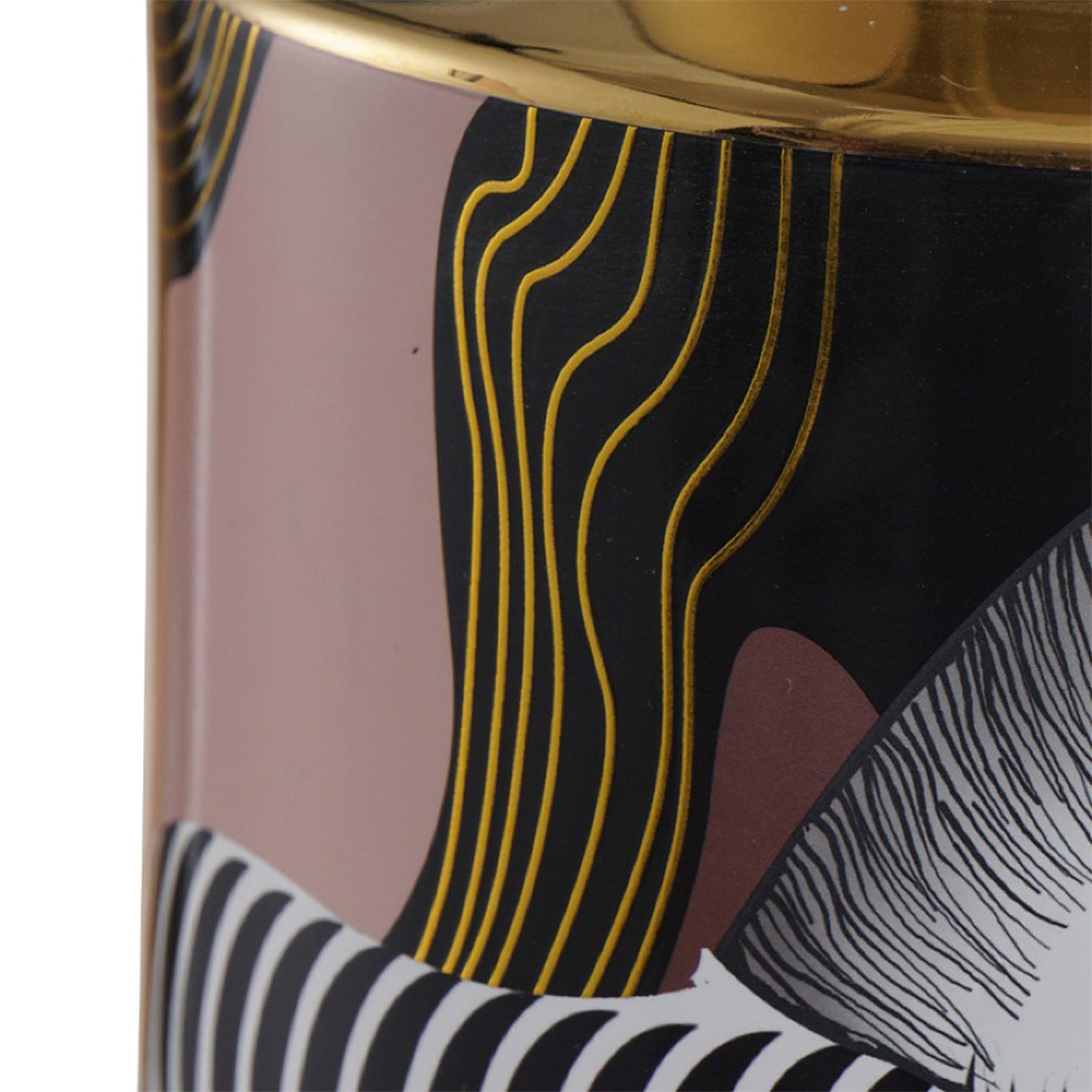 Vase - Zebra Print - Ceramic
