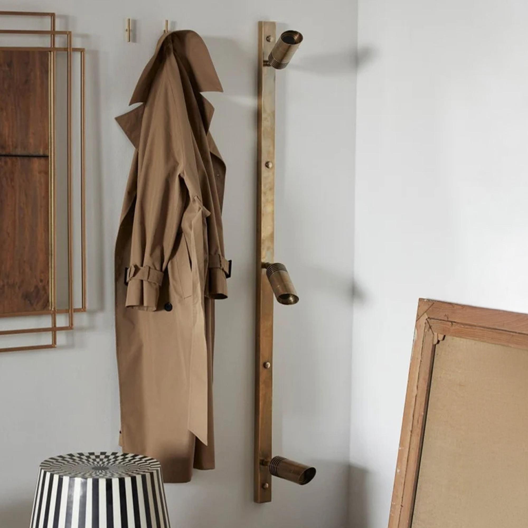 Bragi Wall Lamp - 3 Spot - Brass