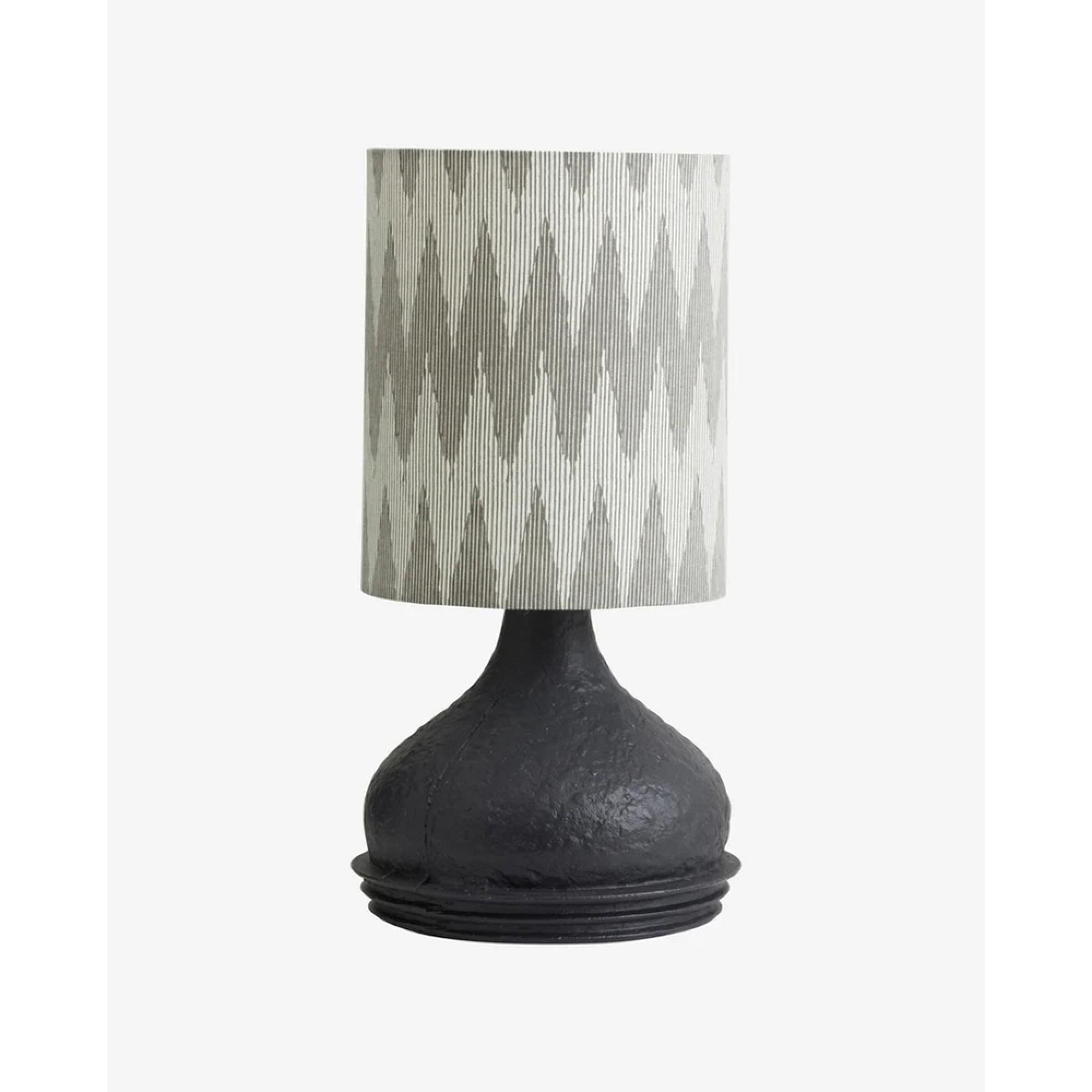 Arito Table Lamp - Grey & Black