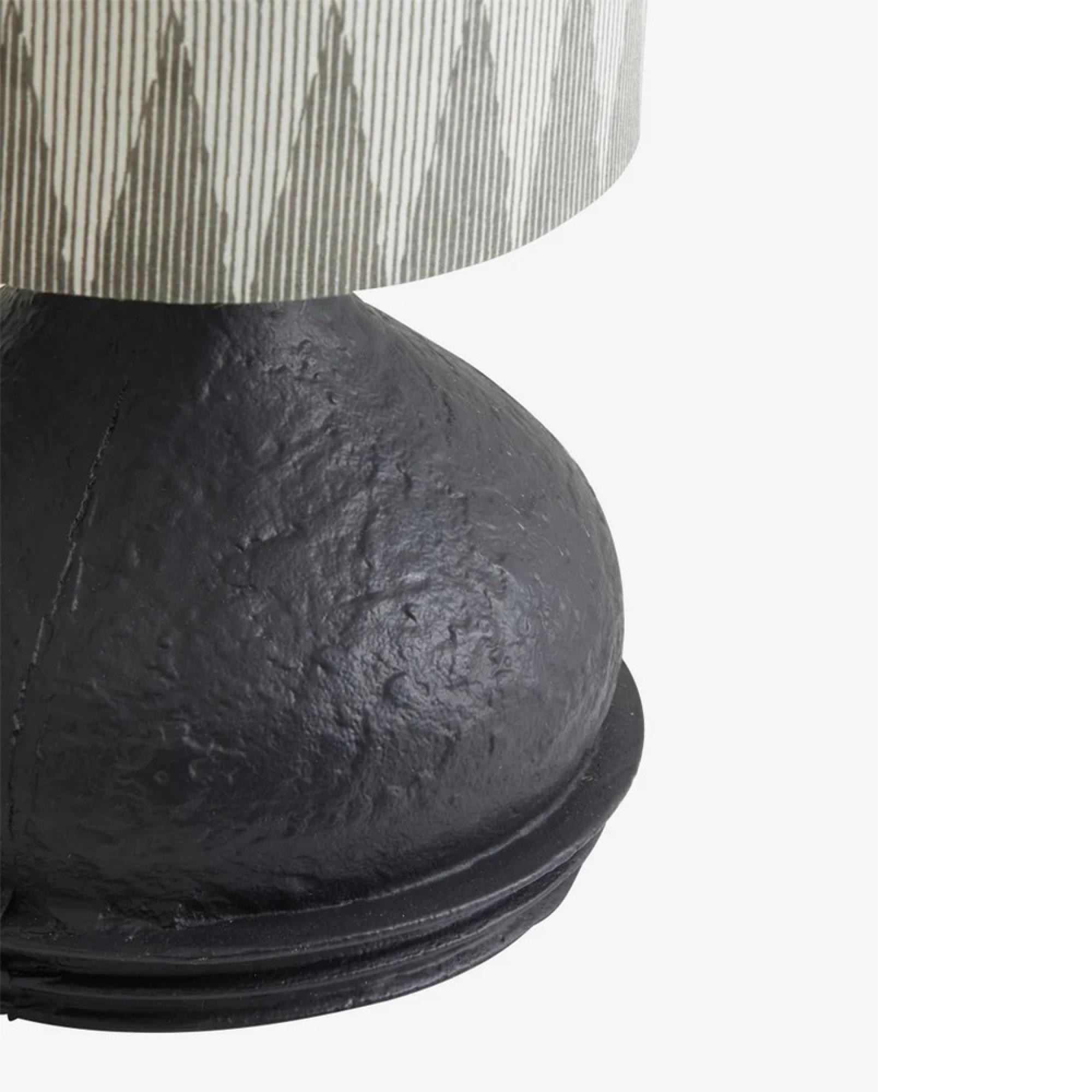 Arito Table Lamp - Grey & Black