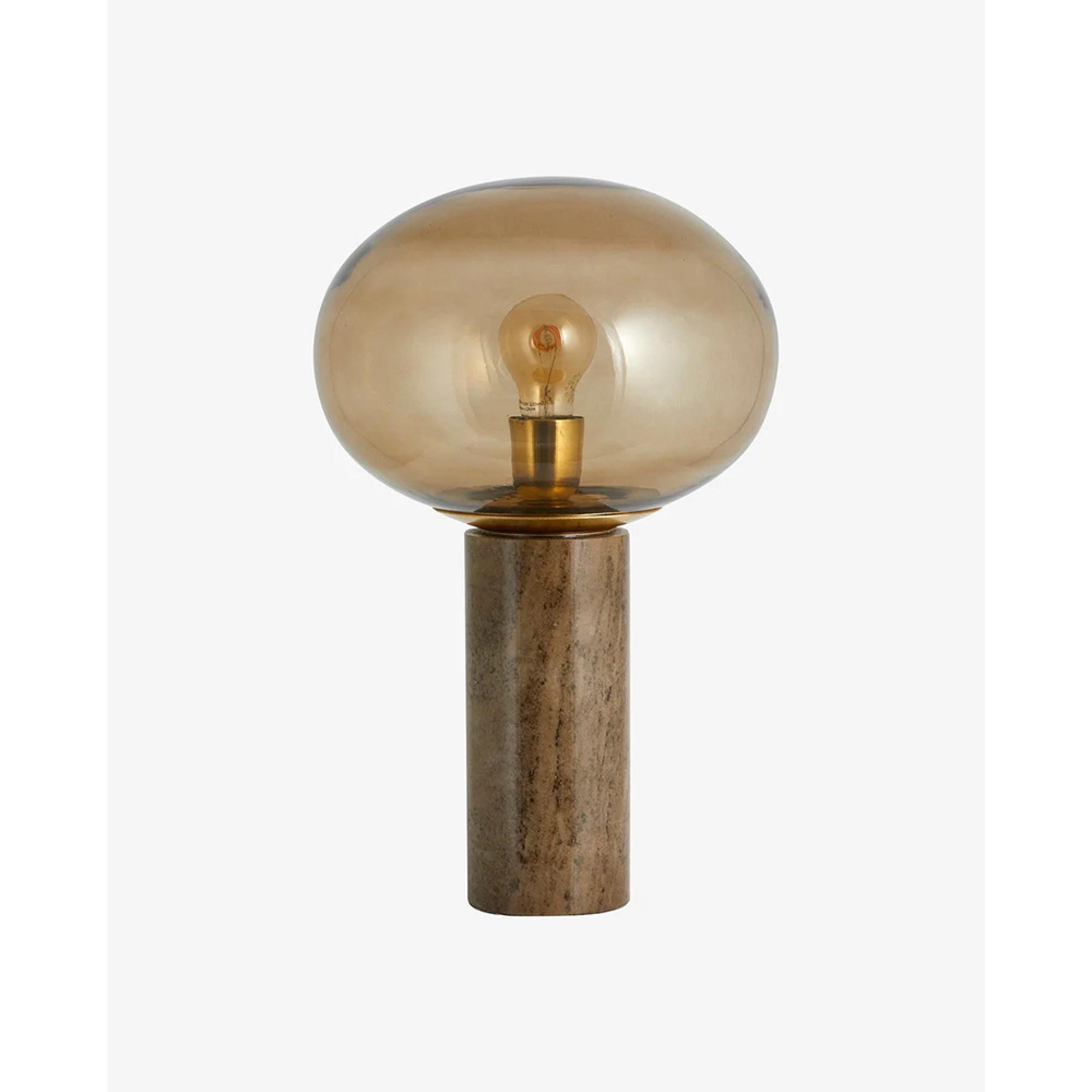 Bes Table Lamp - Smoked - Marble