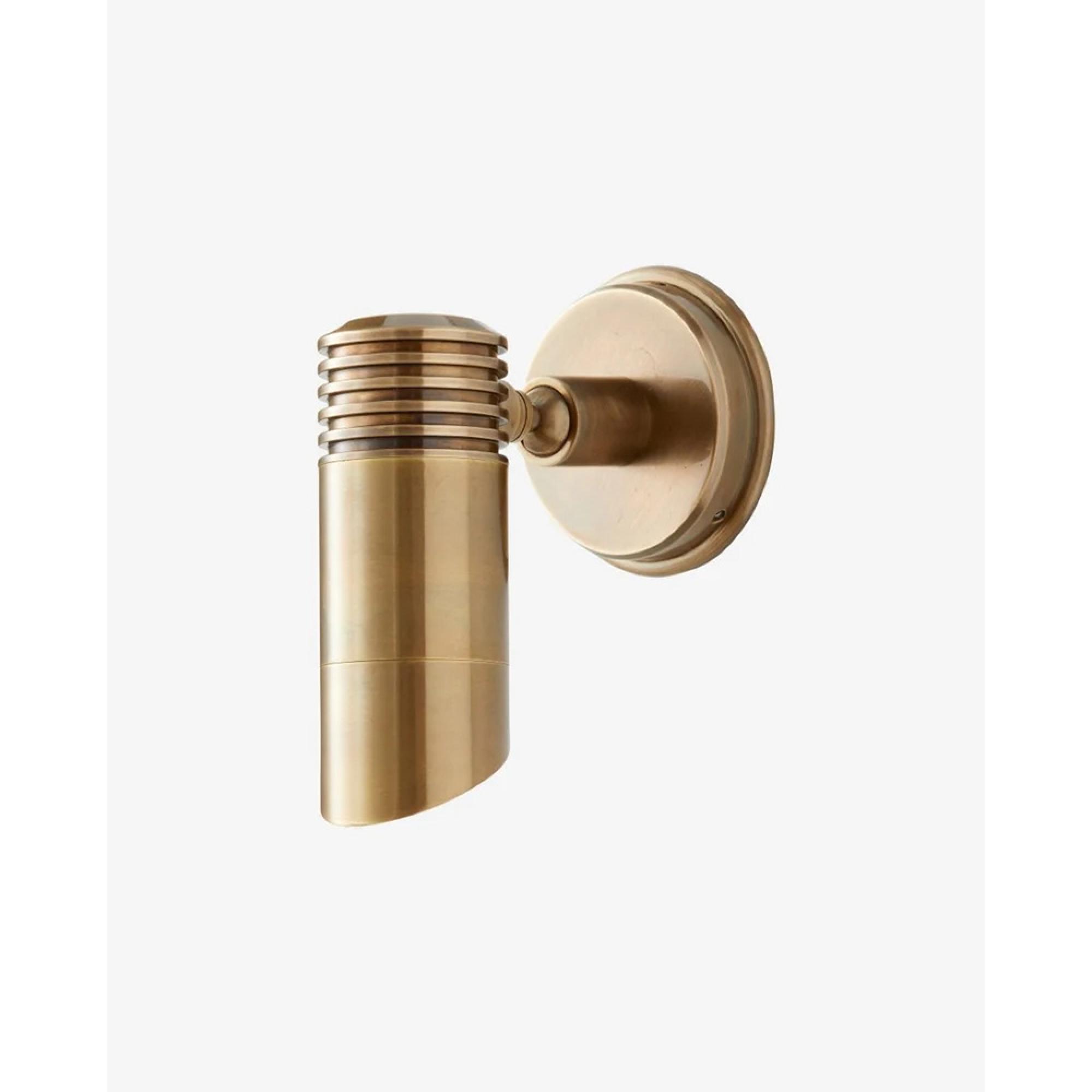Bragi Outdoor Wall Lamp - Brass