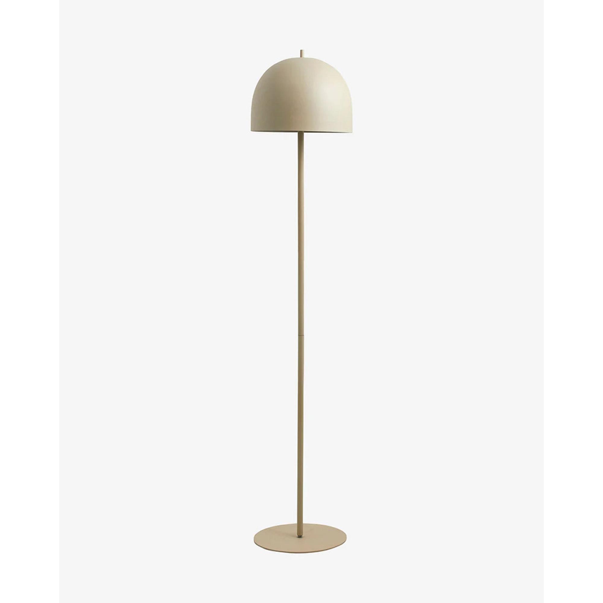 Glow Floor Lamp - Matt Beige - Metal