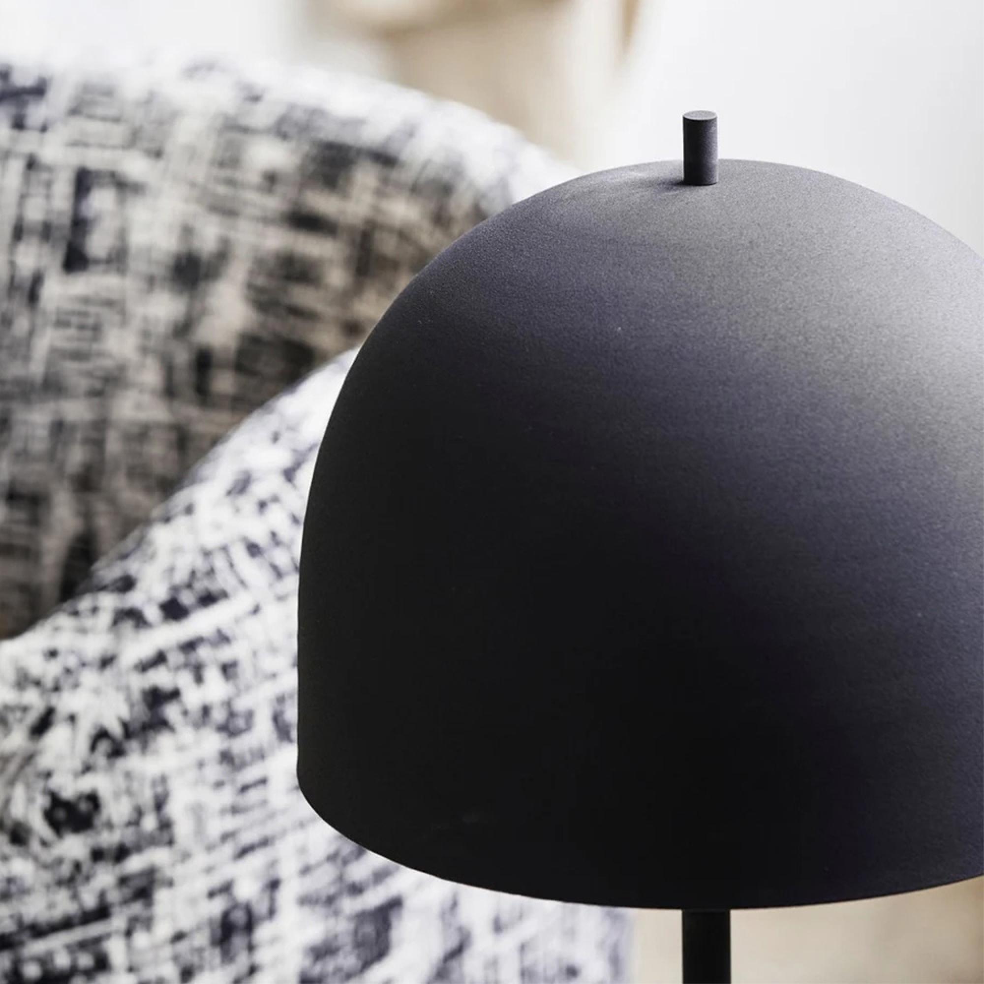 Glow Table Lamp - Matt Black - Metal