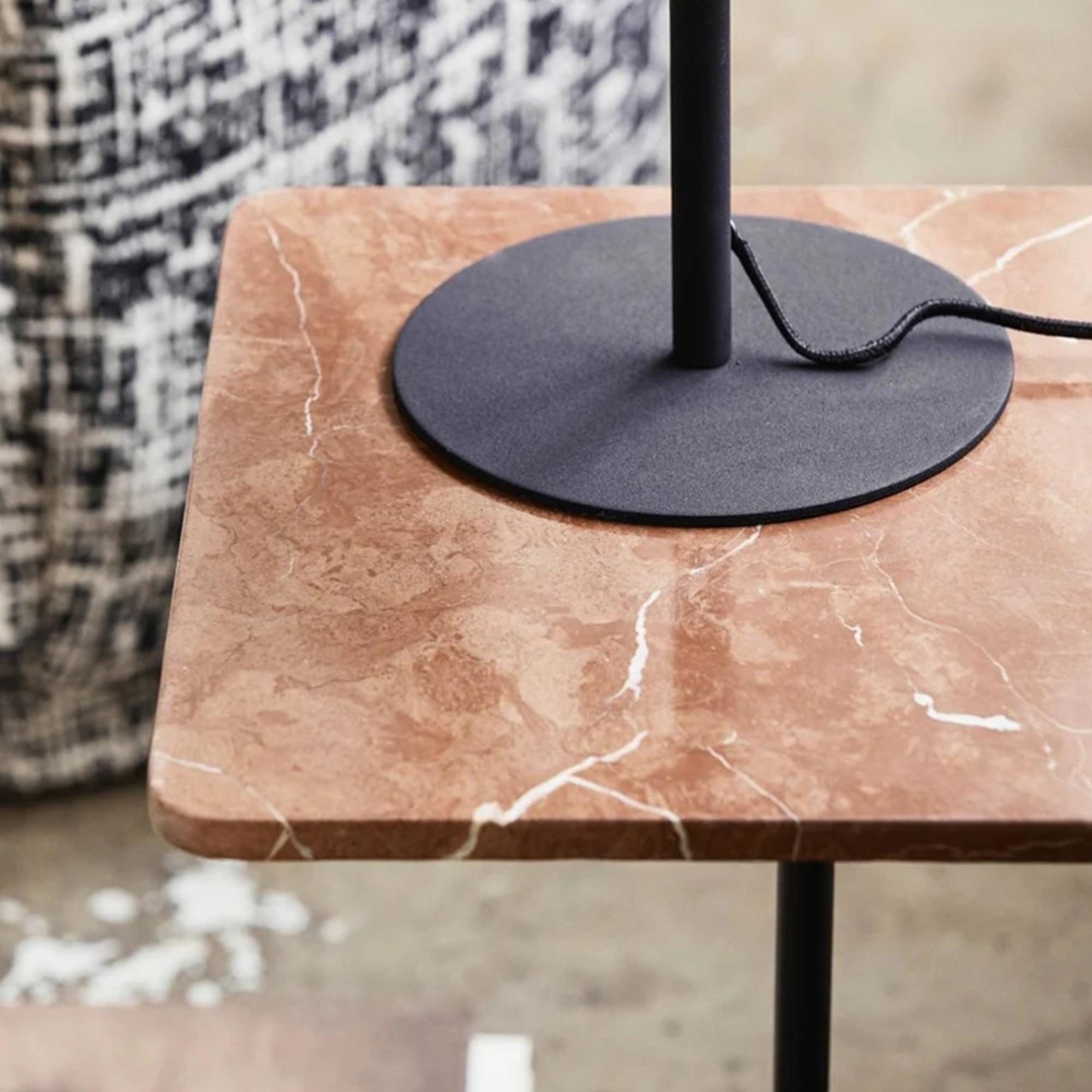 Glow Table Lamp - Matt Black - Metal