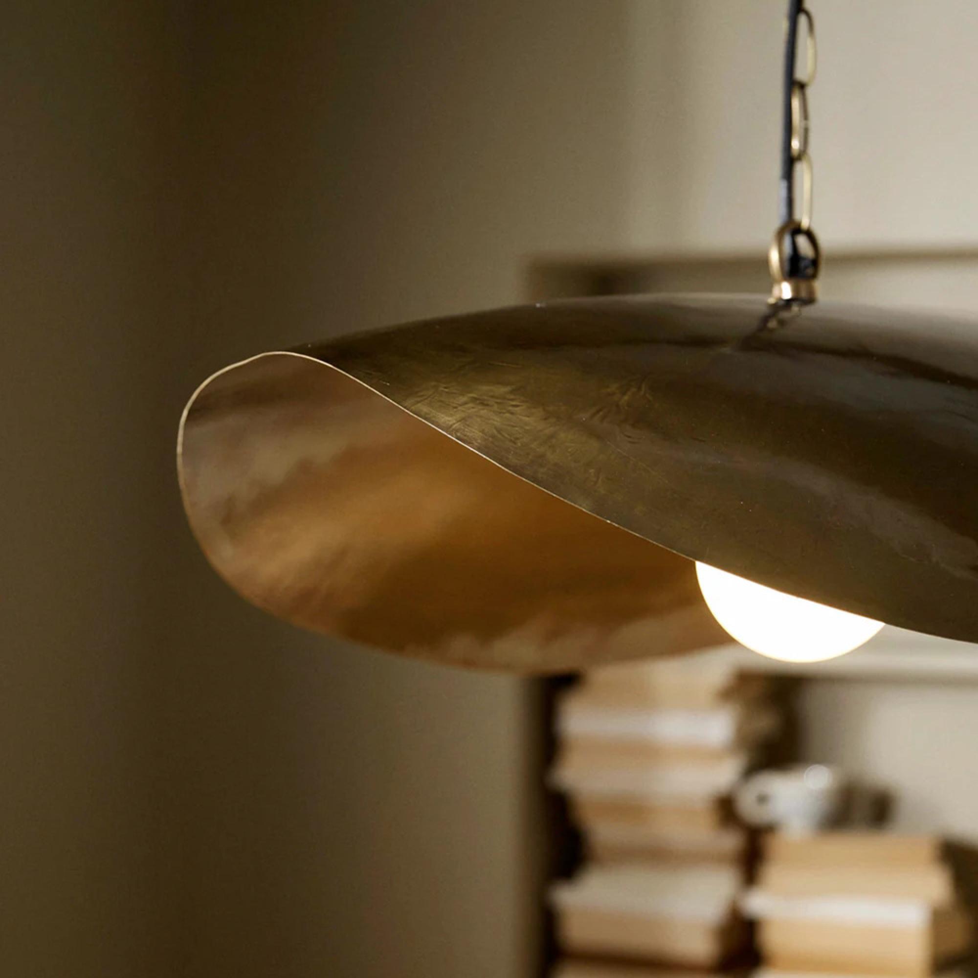 Shakti Hanging Lamp - Brass