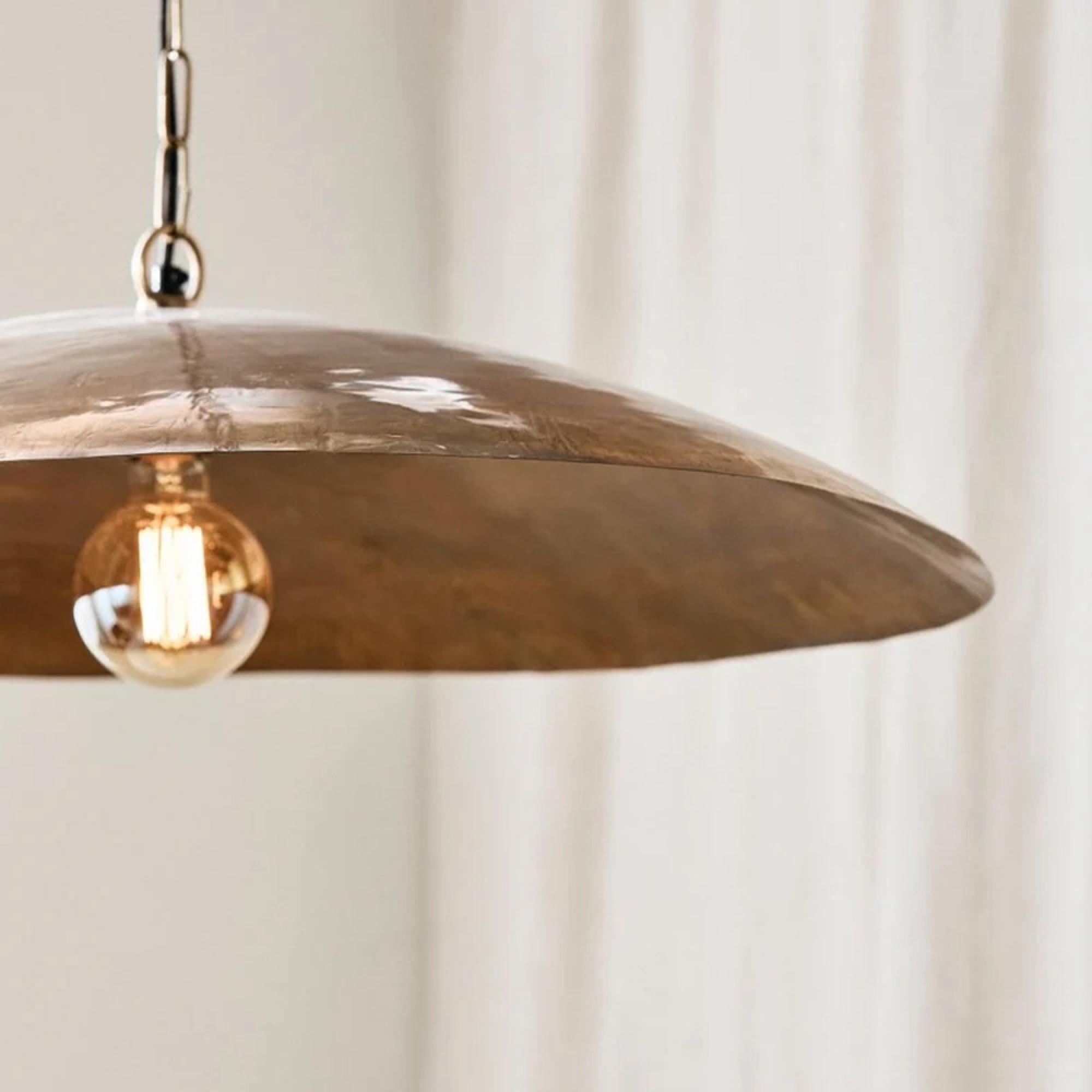 Shakti Hanging Lamp - Brass