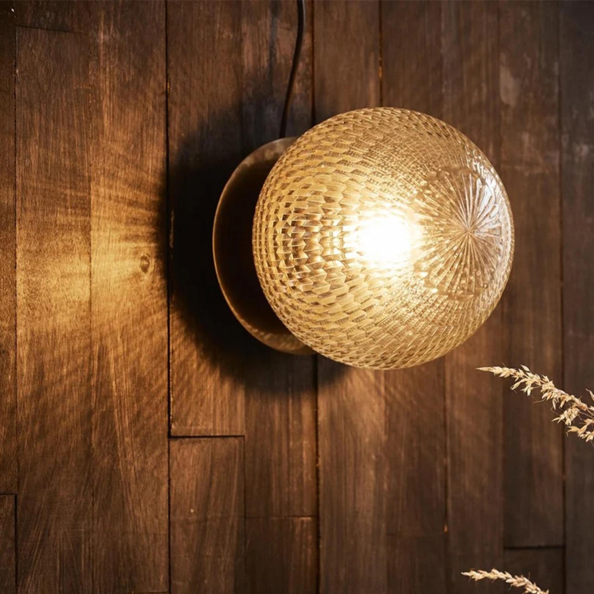 Zeus Outdoor Wall Lamp - Gold