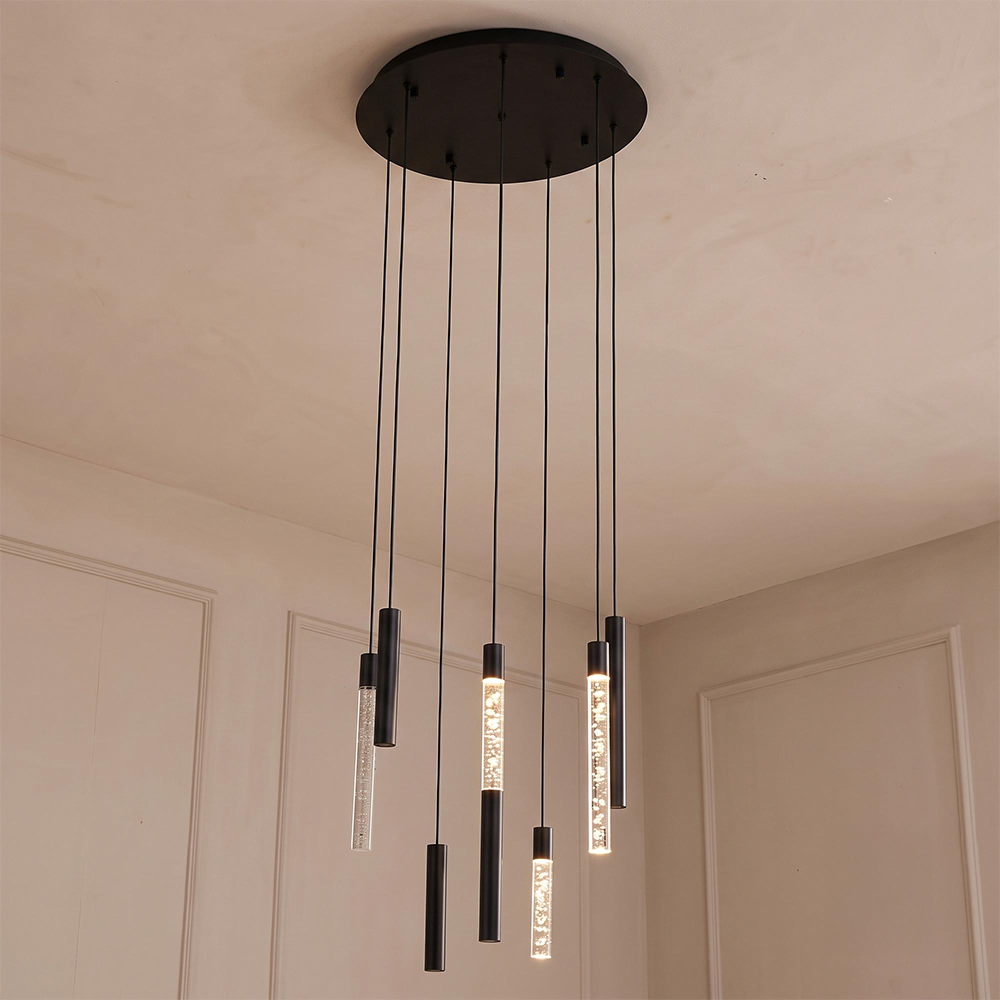 Oxley Chandelier - Small - Bronze - Metal