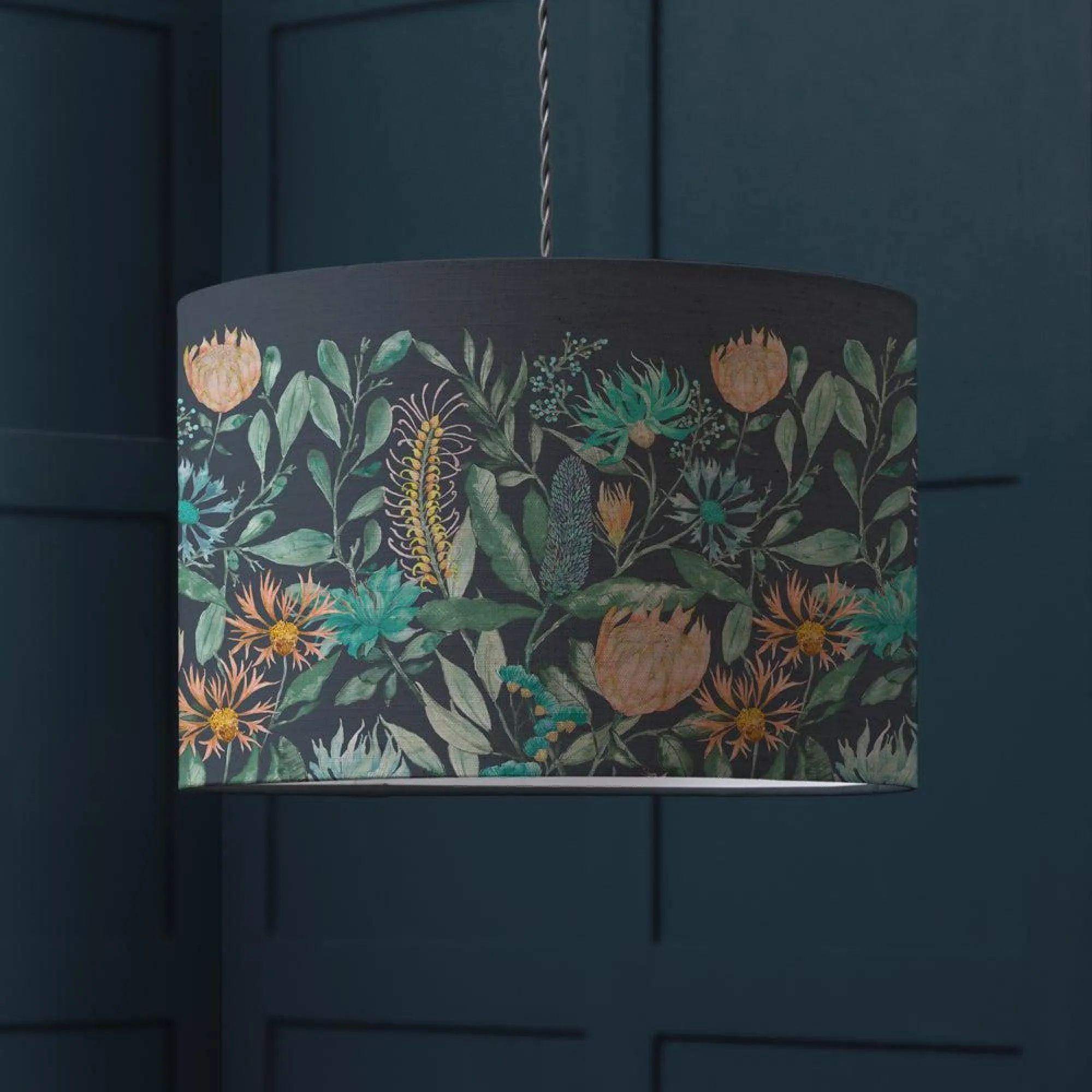 Clearance - Voyage Maison Fortazela Eva Sapphire Lamp Shade - 25cm x 40cm - FSS15707