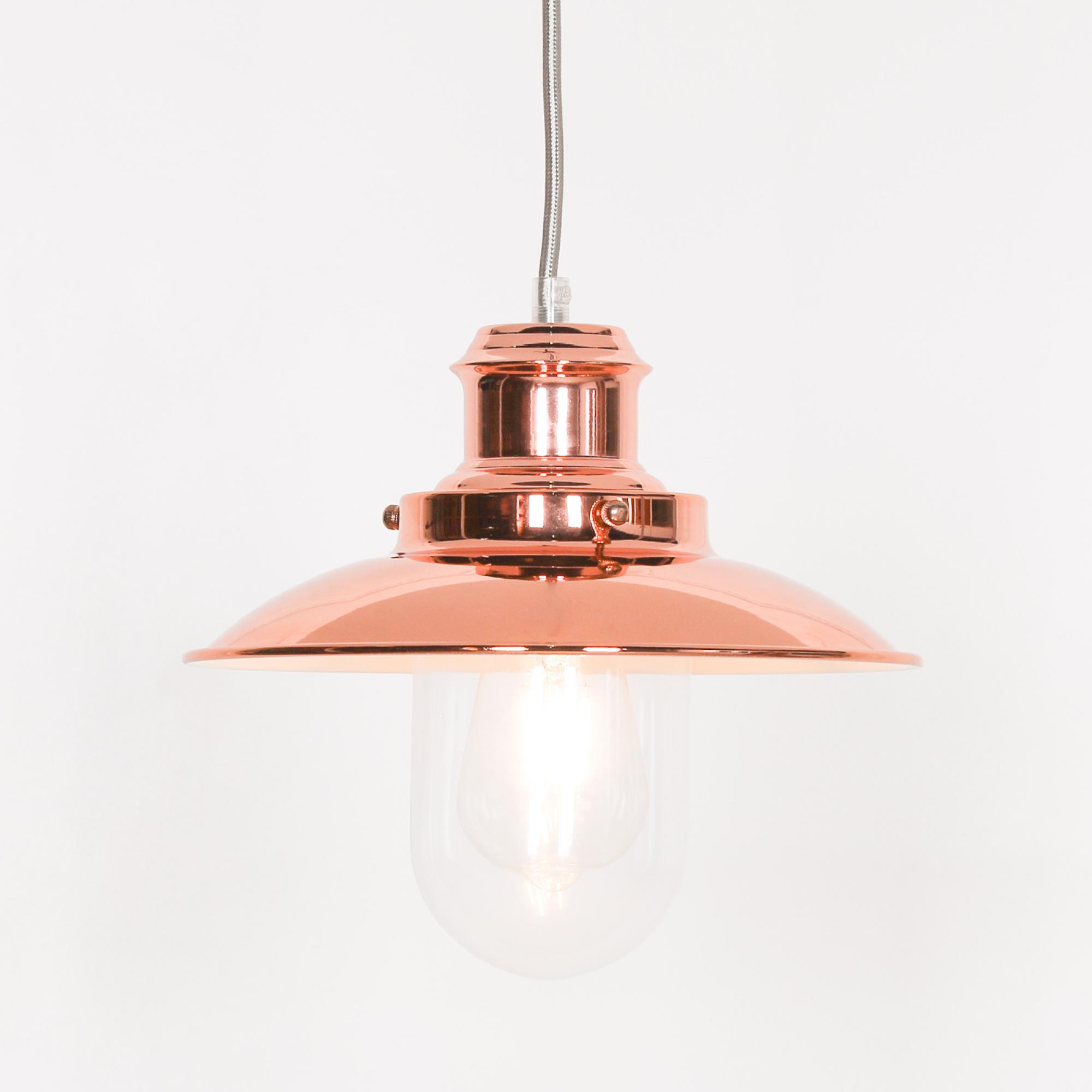 Fishermans Ceiling Light - Copper Metal