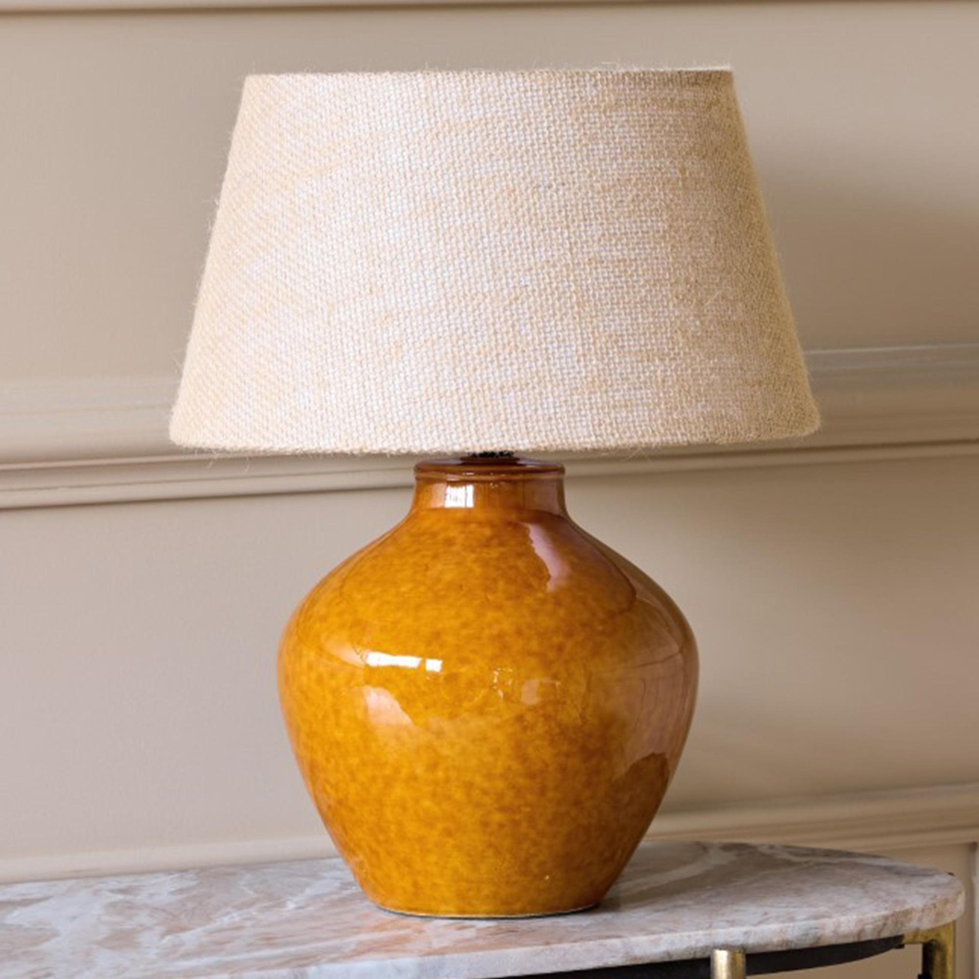 Aubrey Table Lamp - Terracotta Ceramic - Small