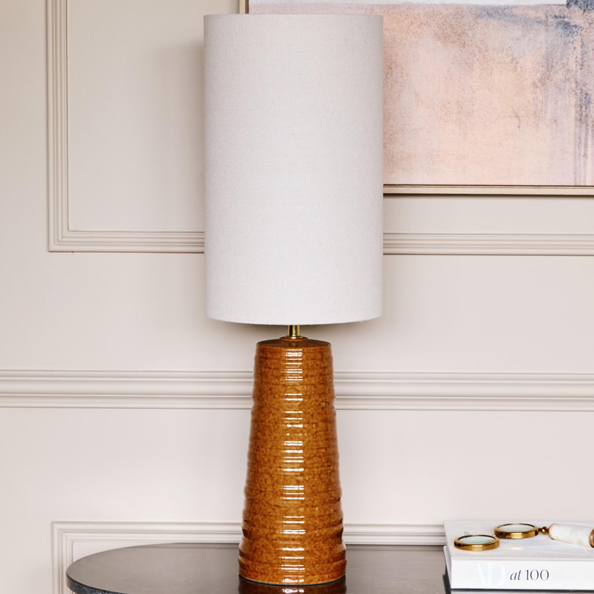 Tivoli Table Lamp - Terracotta Ceramic