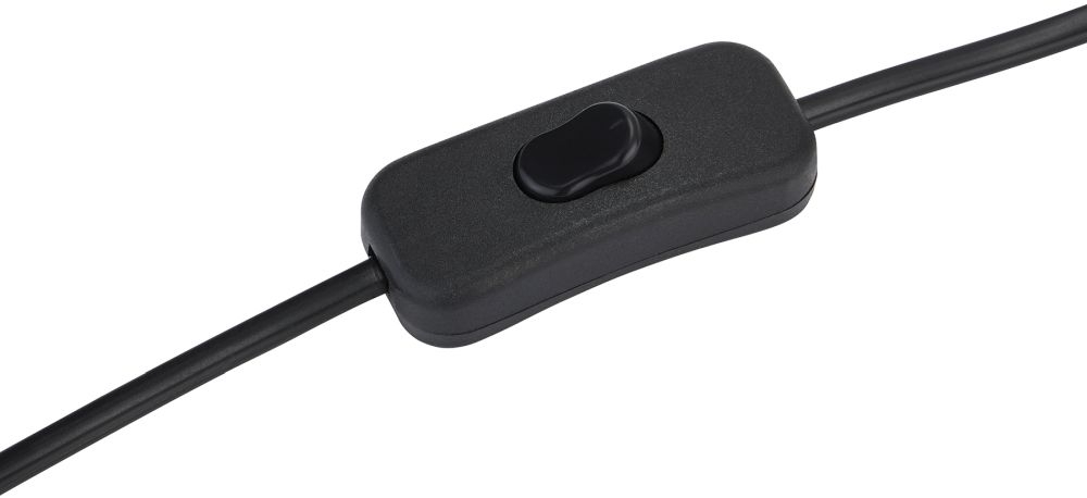 Ice Shadows Table Lamp - Navy Blue Lampshade