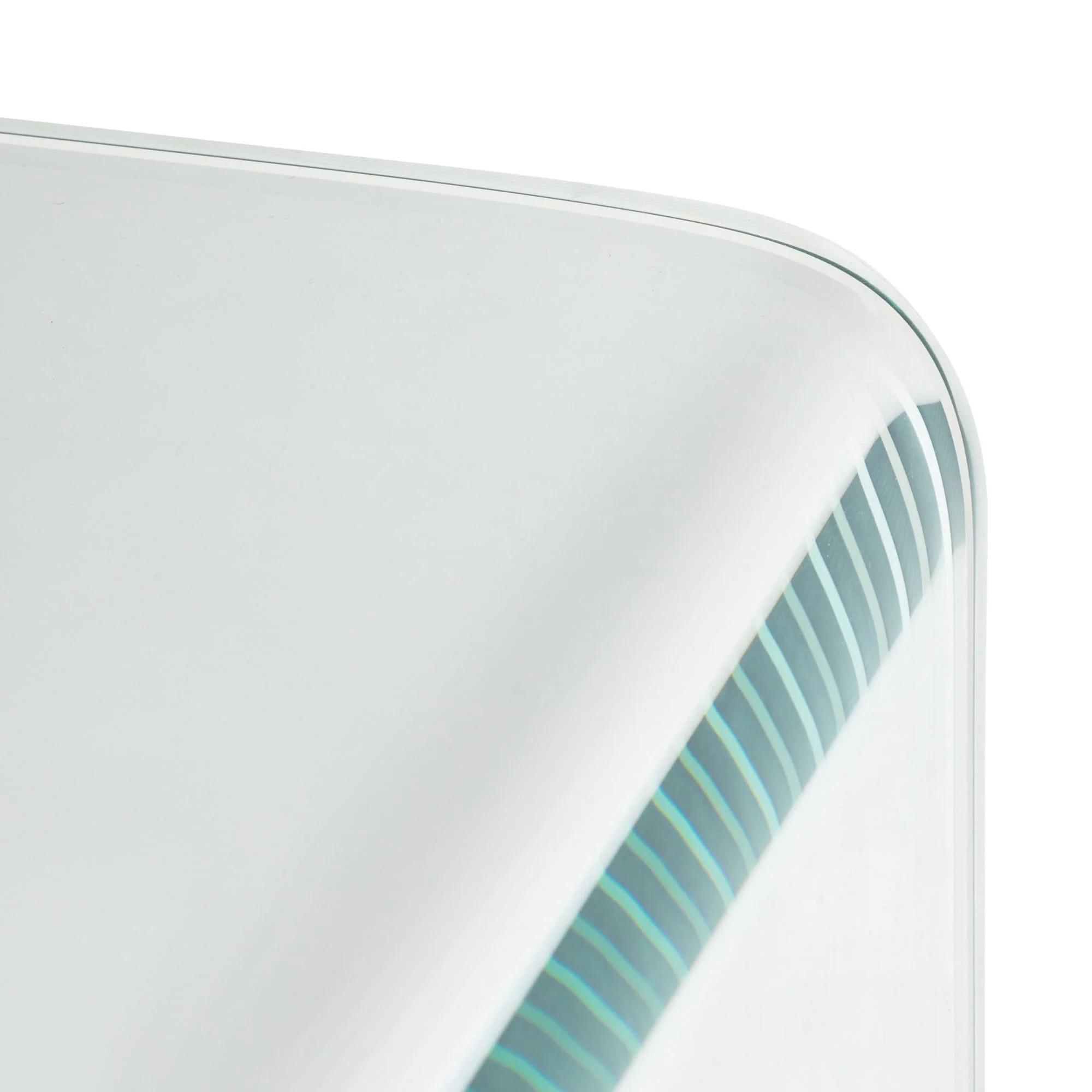 Amalfi Office Desk - Bent Glass