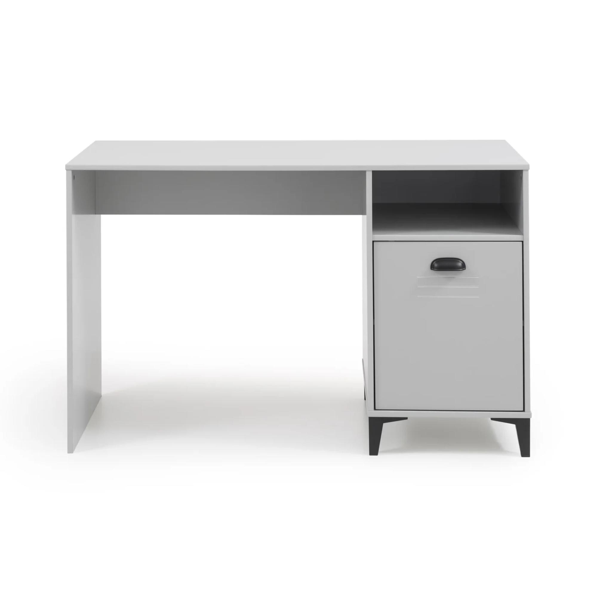 Lakers Locker Desk - 1 Door - Grey