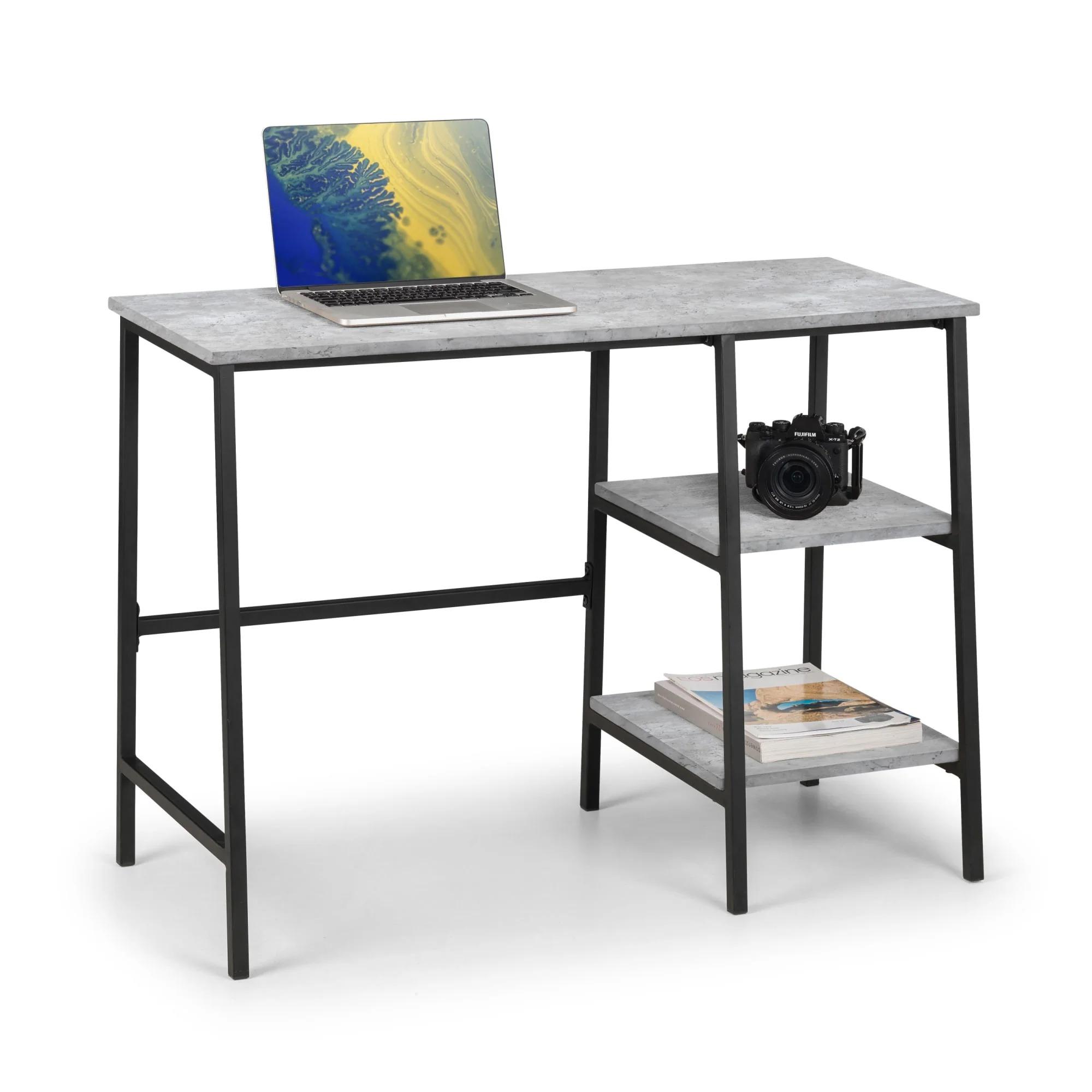 Staten Writing Desk - Concrete Effect