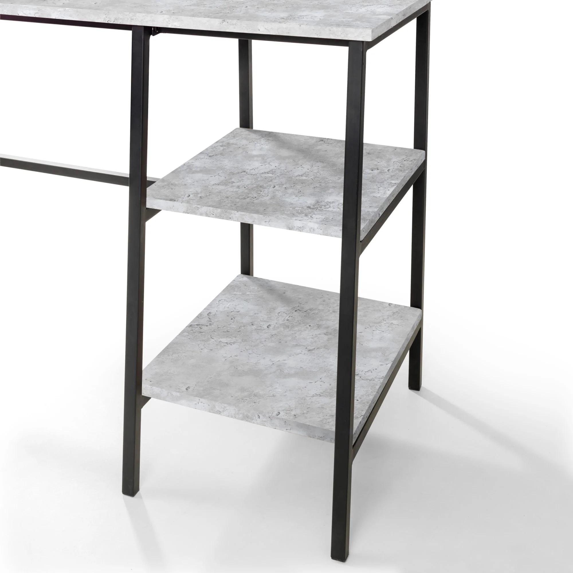 Staten Writing Desk - Concrete Effect