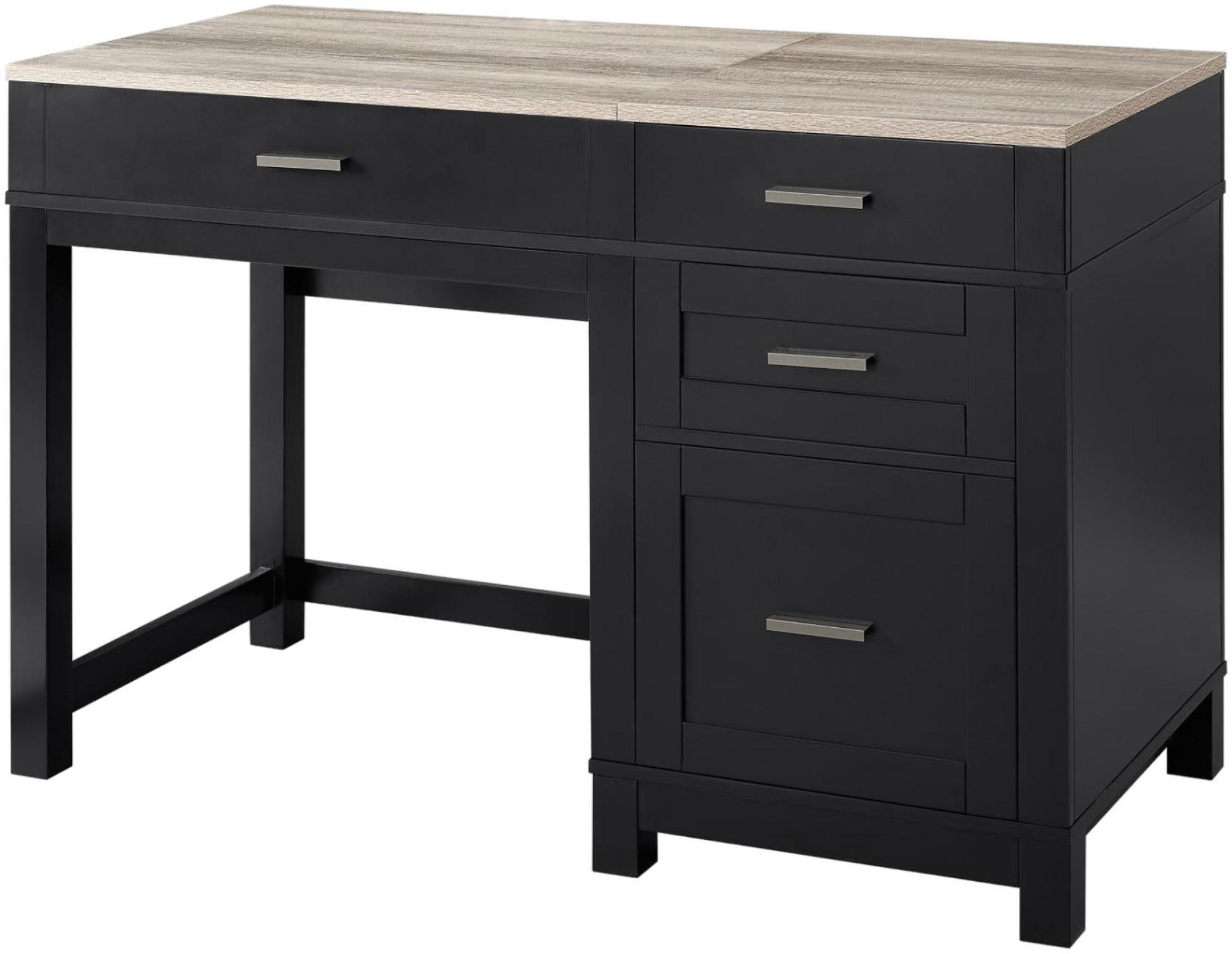 Carver Lift Top Office Desk - Black - 9257196COMUK