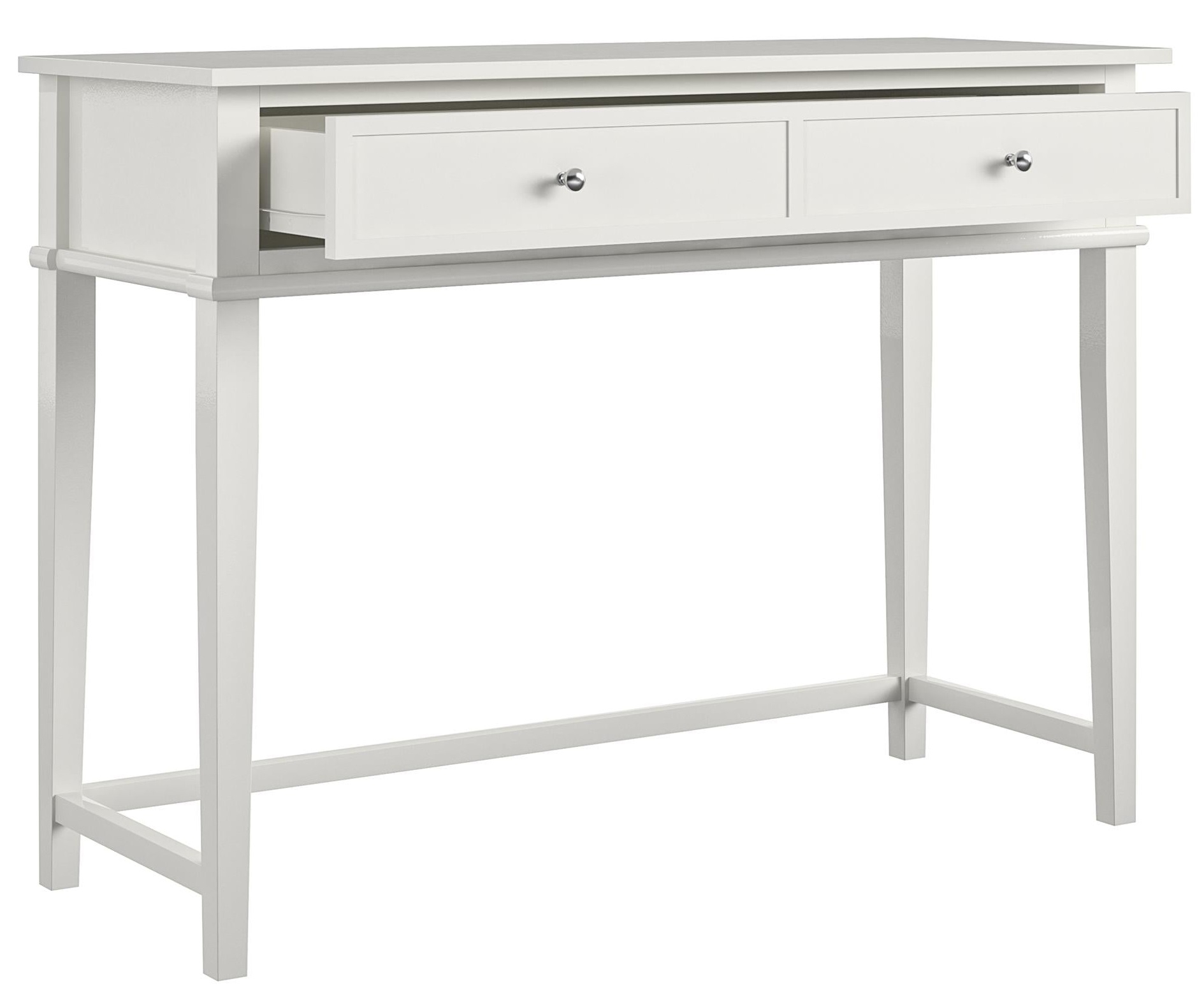 Franklin Writing Desk - 2 Drawer - White - 7919013COMUK