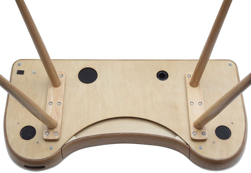 San Francisco Charging Desk with Bluetooth Speaker - Ash - PC711