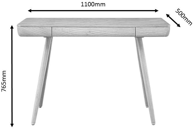 San Francisco Executive Desk - Oak - PC713