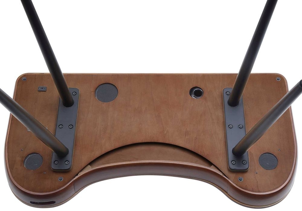 San Francisco Charging Desk - Walnut - Bluetooth Speaker - PC711