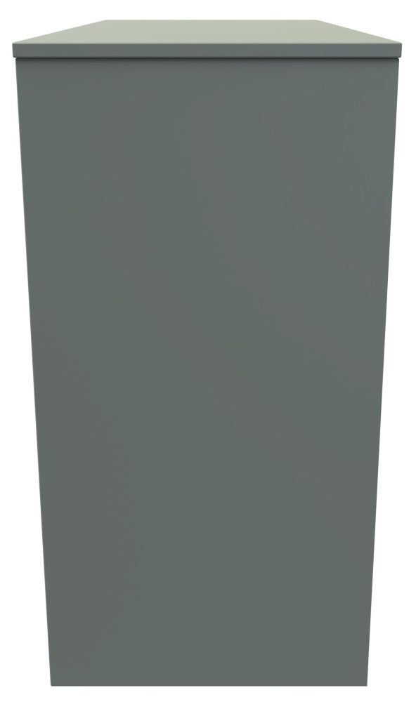 Linear Desk - 4 Drawer - Green