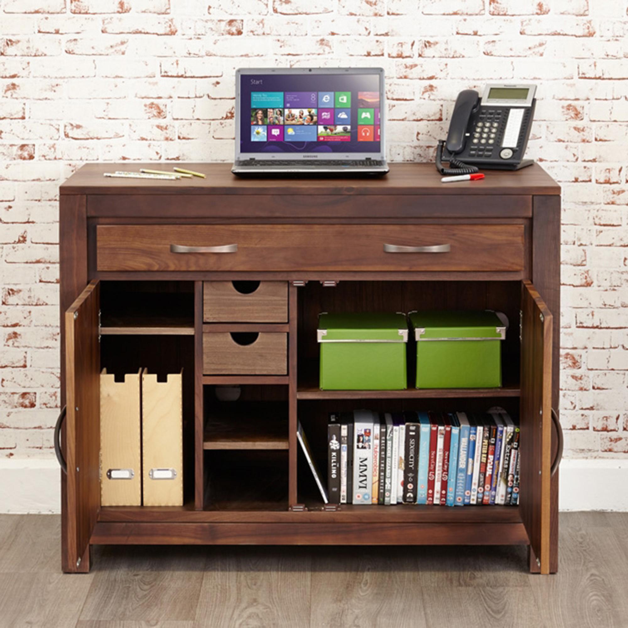 Mayan Walnut Home Desk