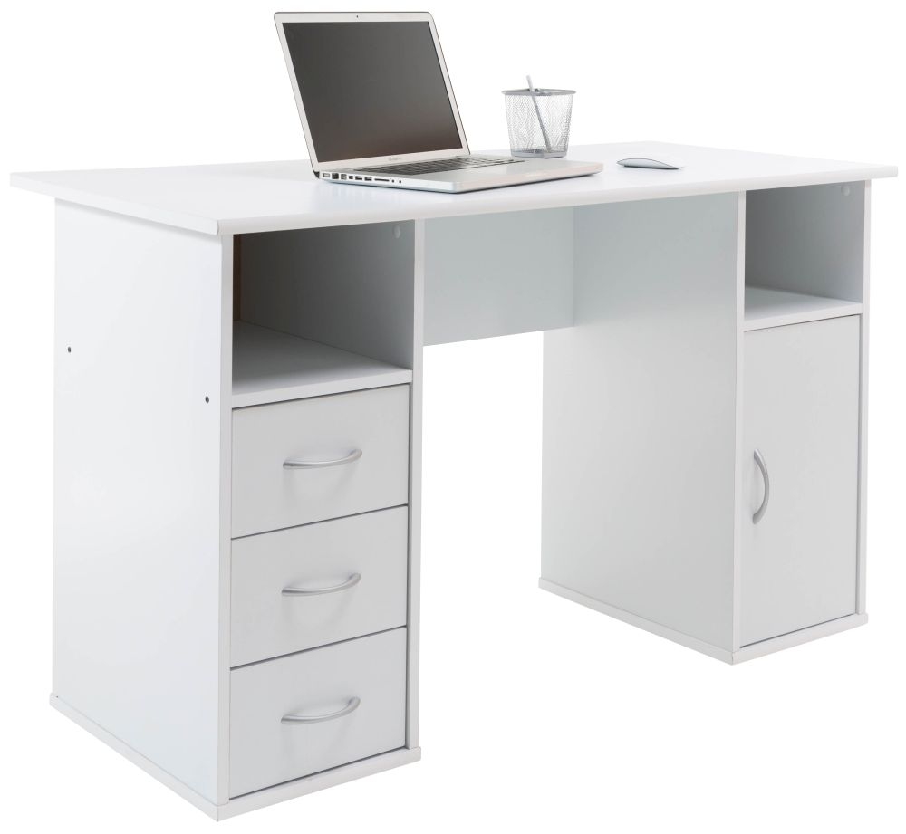 Marymount Student Desk - White - AW22813-WH