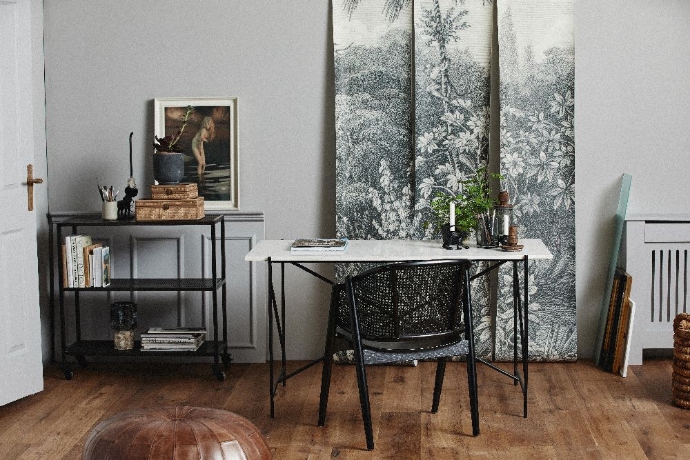 Dee Desk - White Marble