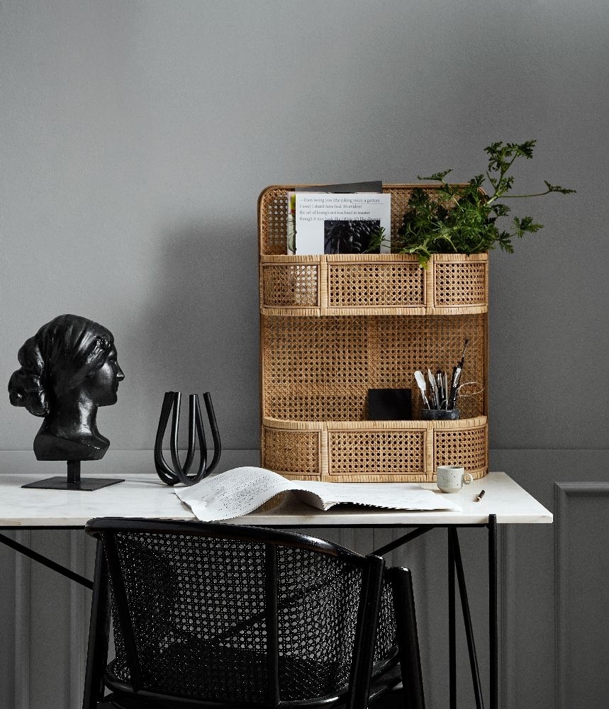 Dee Desk - White Marble