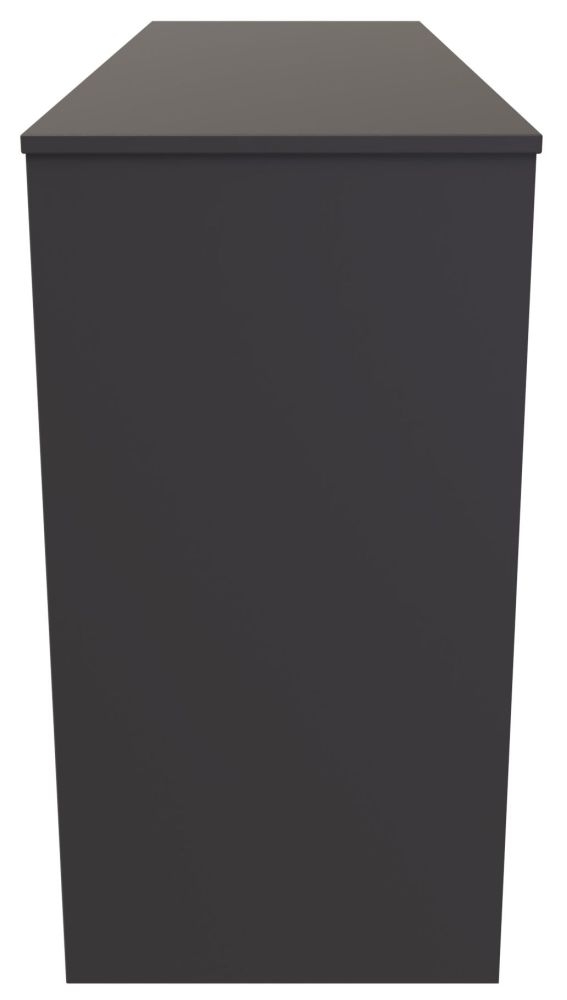 New York Desk - 3 Drawer - Graphite