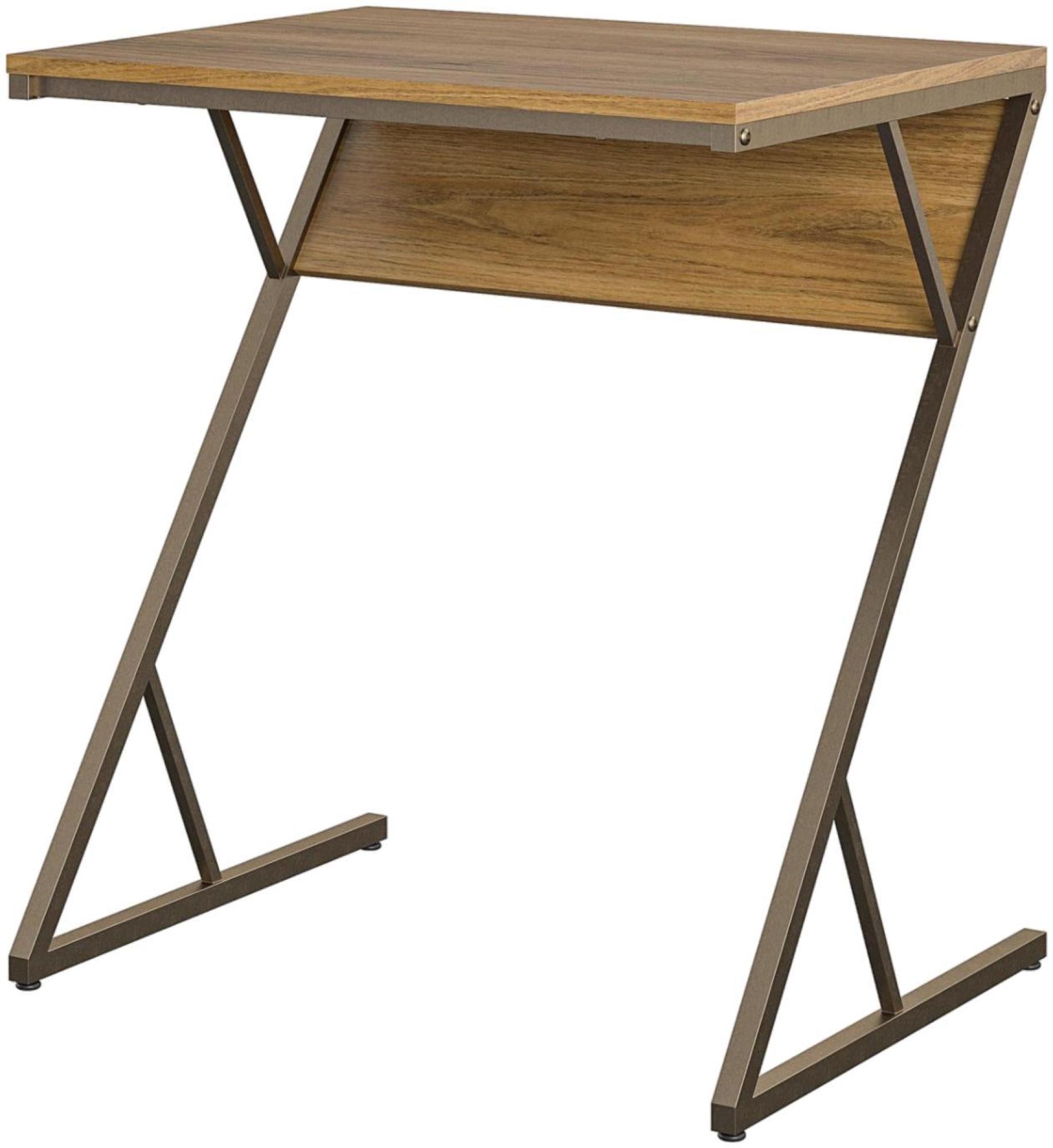 Novogratz Regal Accent Table - Walnut - 3076905COMNUK