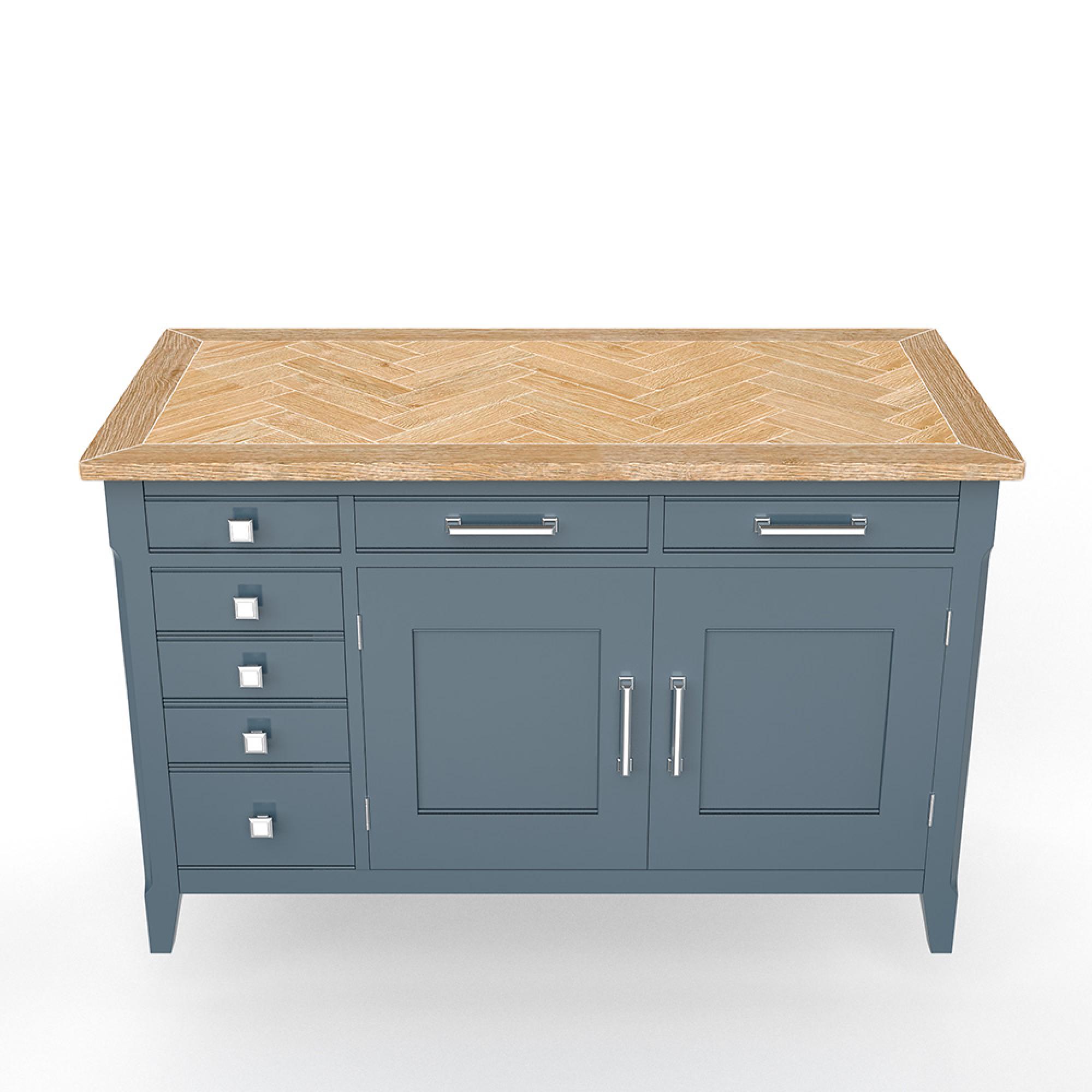 Signature Blue Home Office Desk