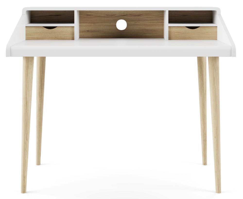 Yeovil Study Desk - White - AW3180