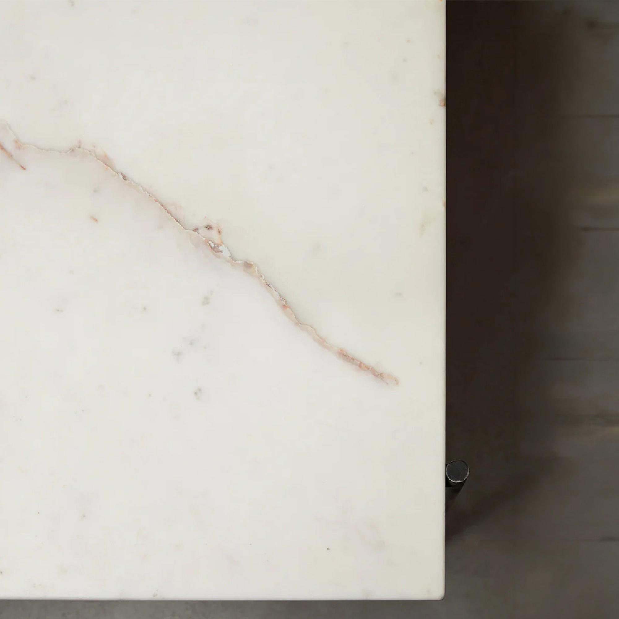 Dee Desk - White Marble
