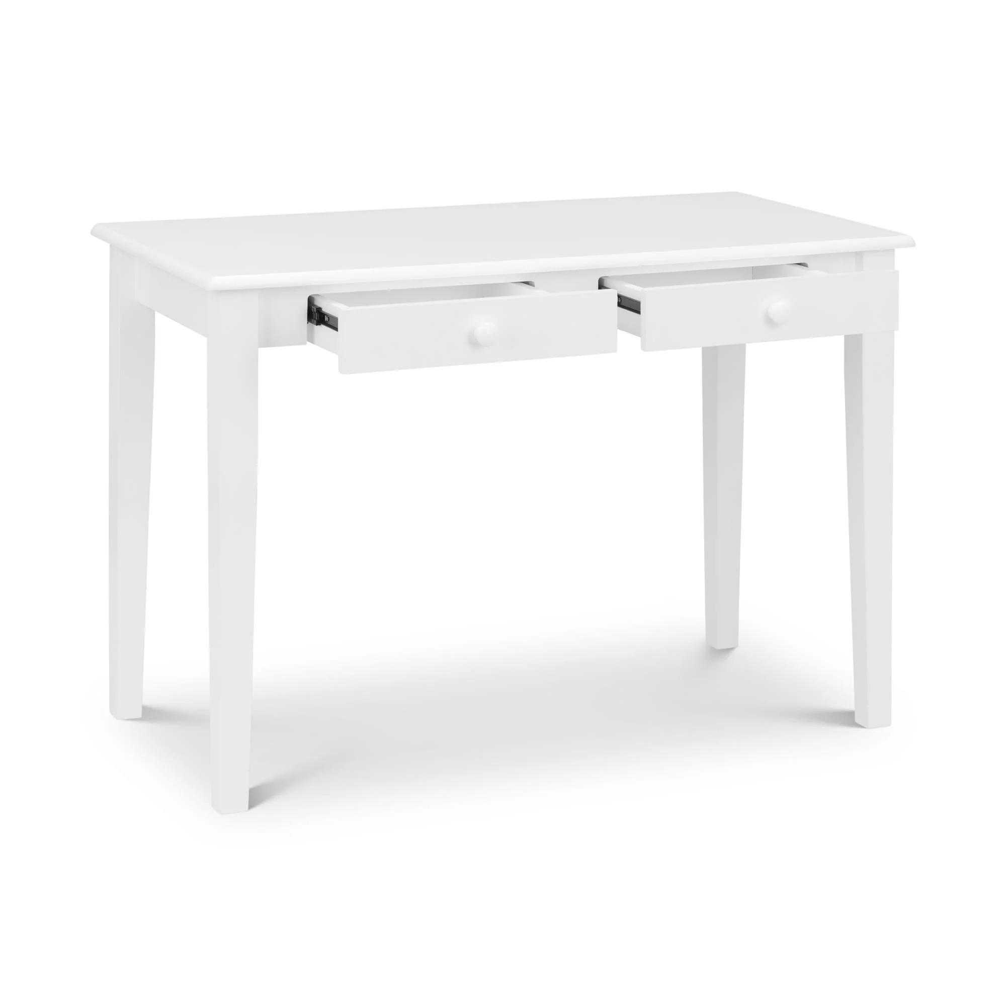 Carrington Desk - 2 Drawer - White