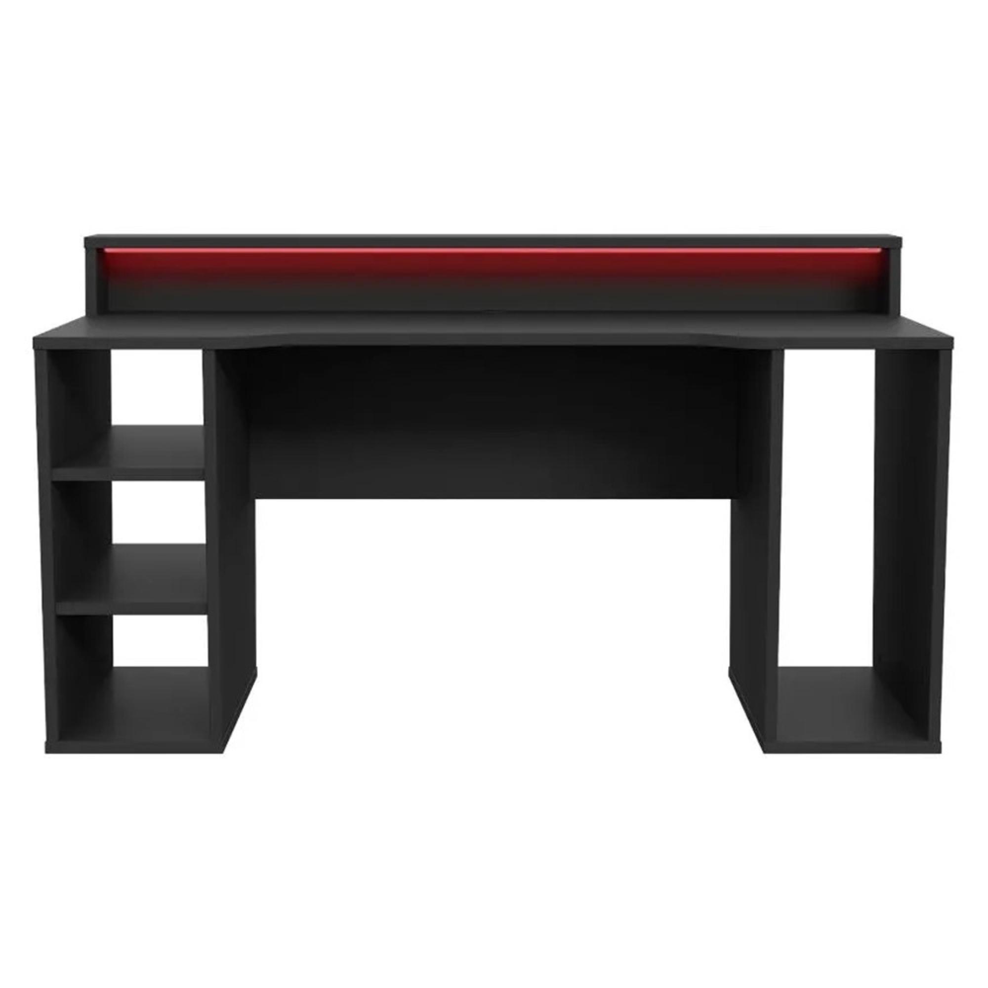 Tezaur Gaming Desk - Black