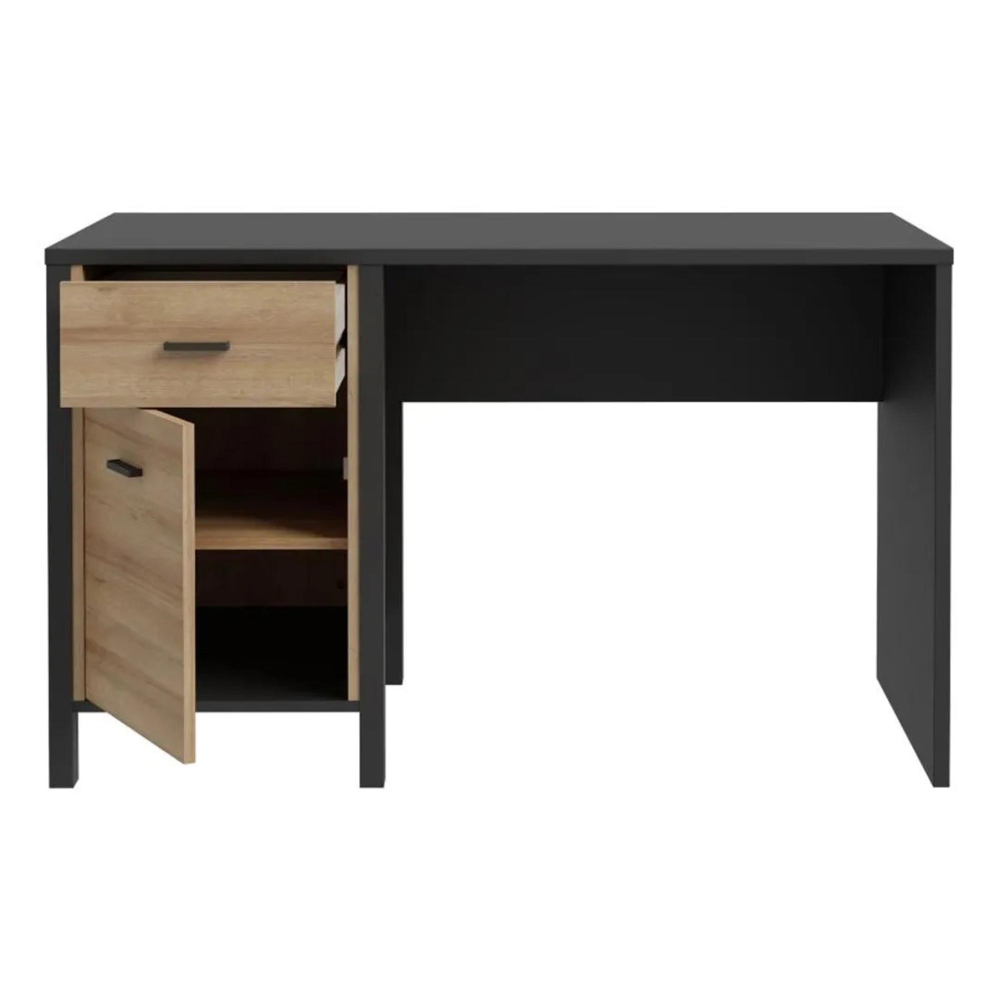 High Rock Desk - 1 Door - 1 Drawer - Oak