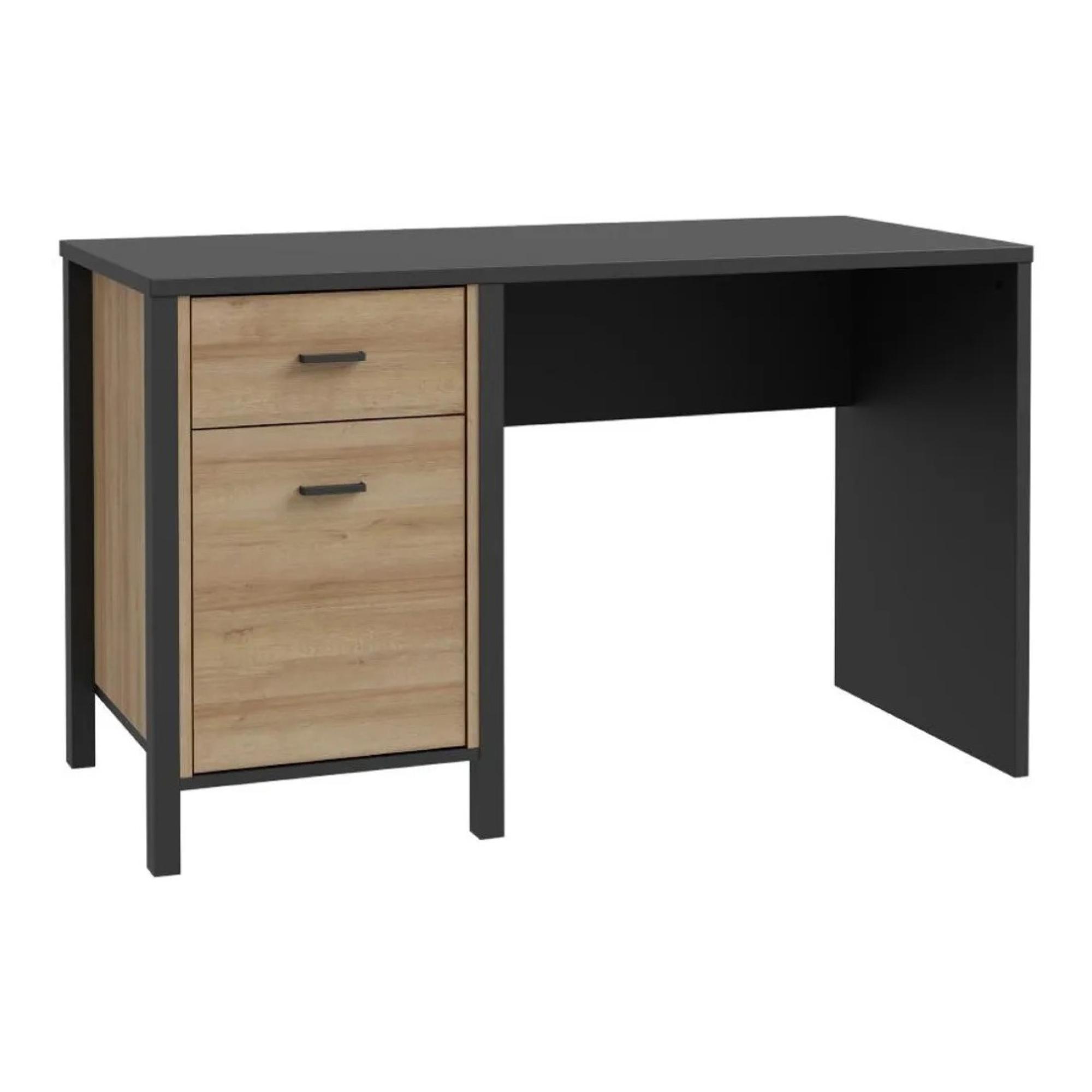 High Rock Desk - 1 Door - 1 Drawer - Oak