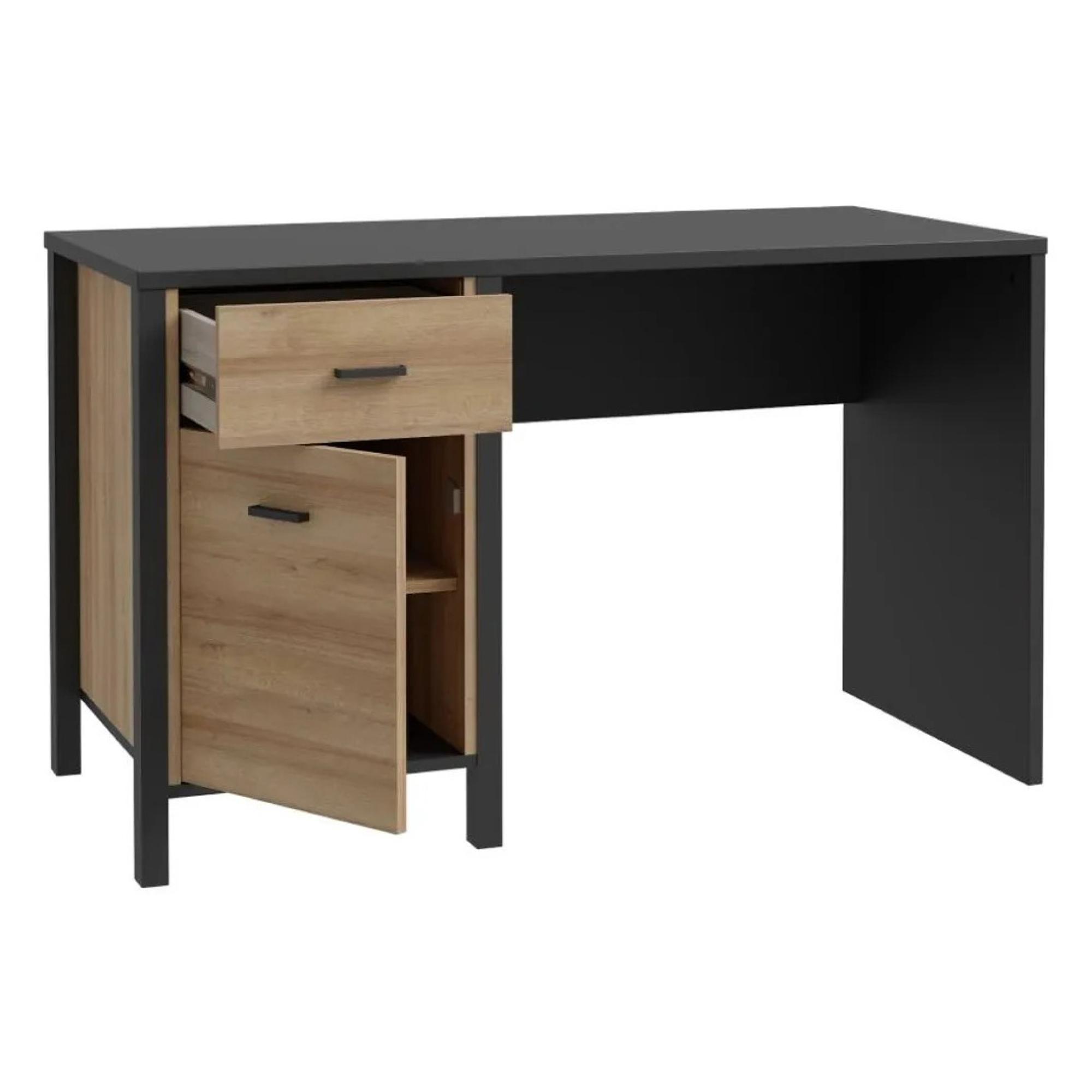 High Rock Desk - 1 Door - 1 Drawer - Oak