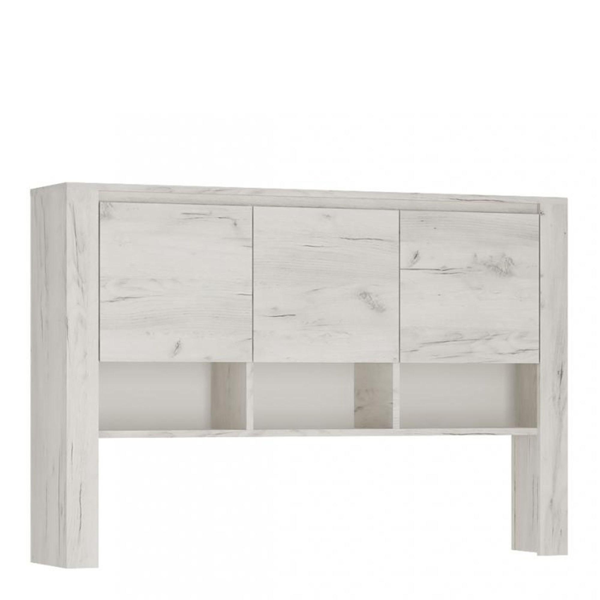 Angel Desk Top Unit - 3 Doors - White