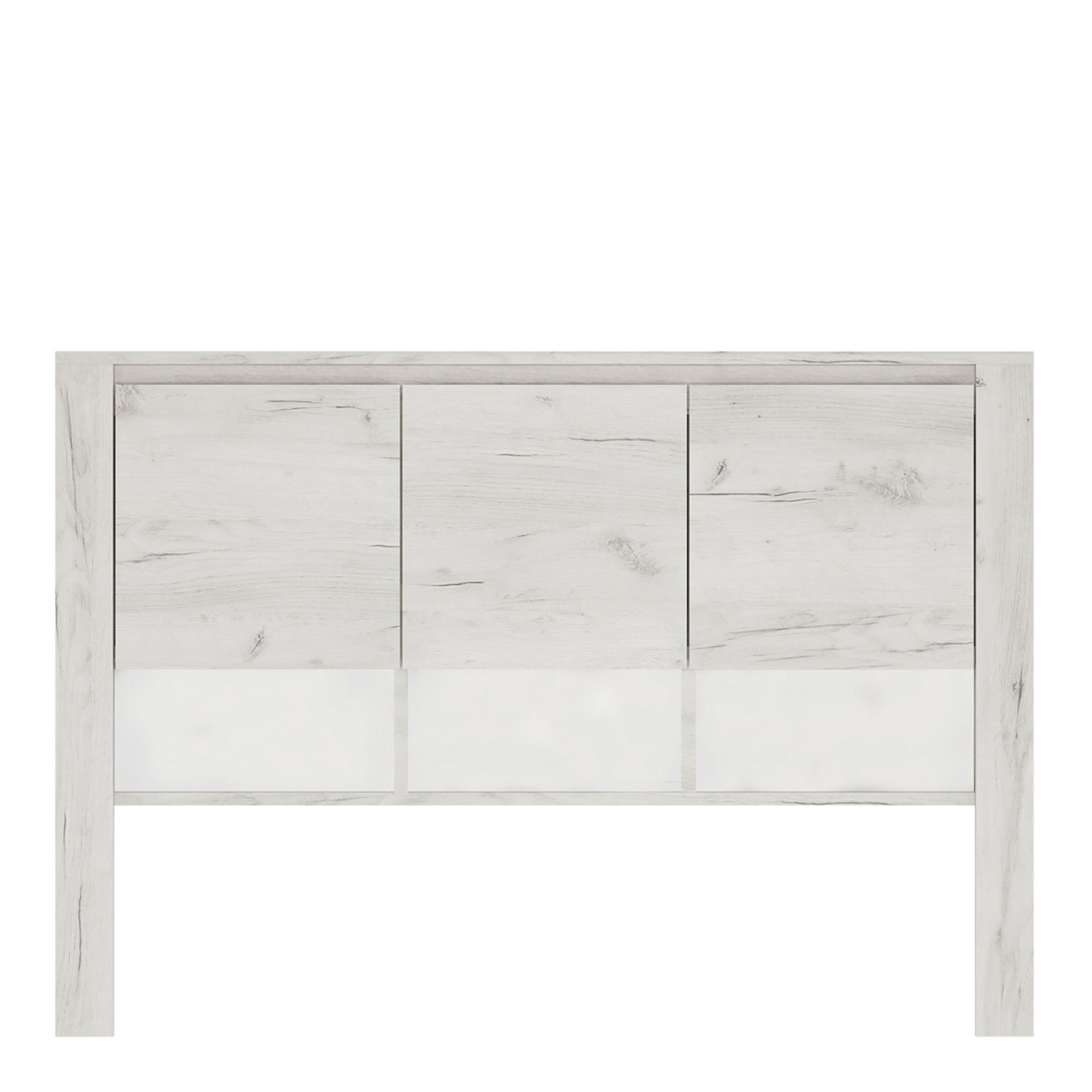 Angel Desk Top Unit - 3 Doors - White