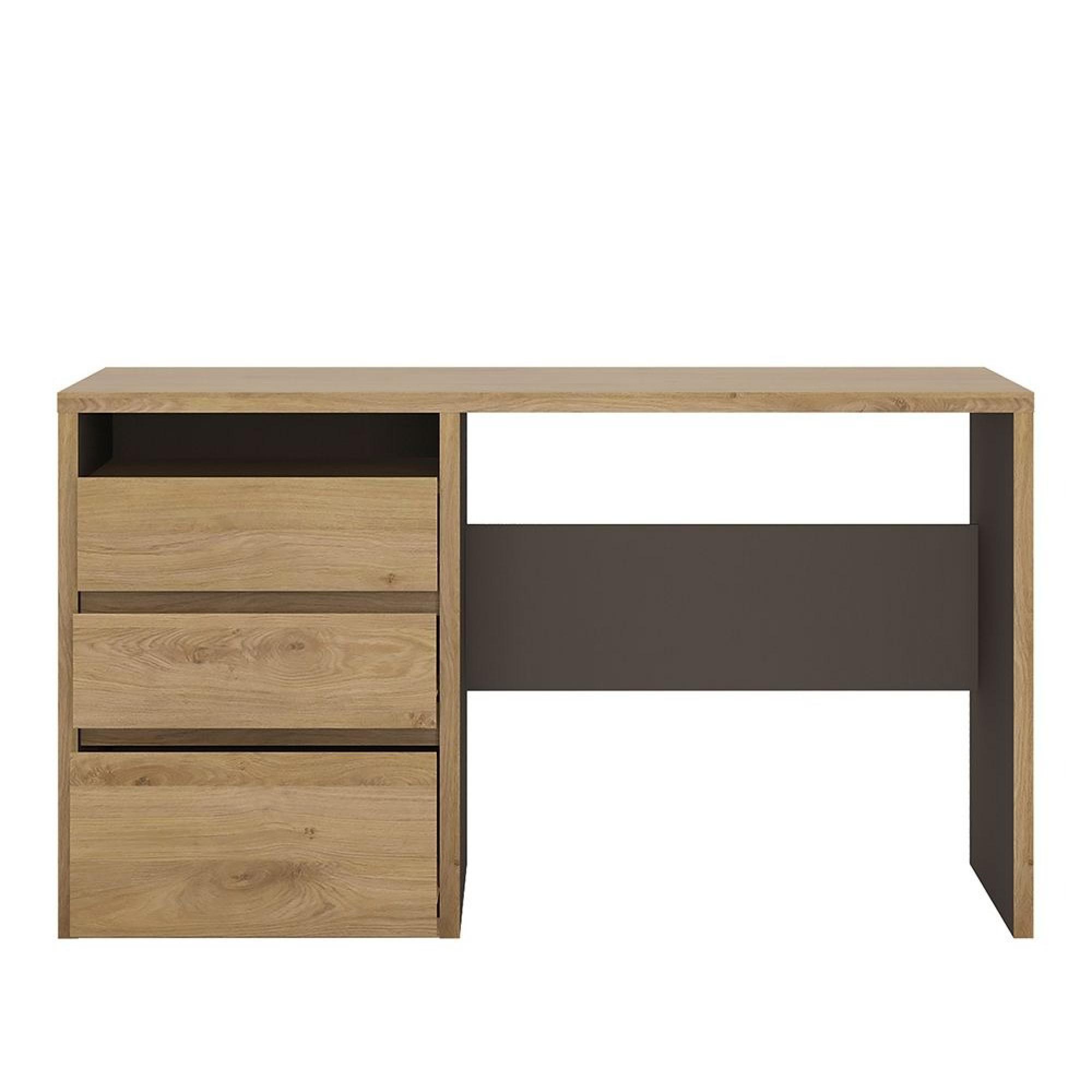 Shetland Desk - 3 Drawer - Oak