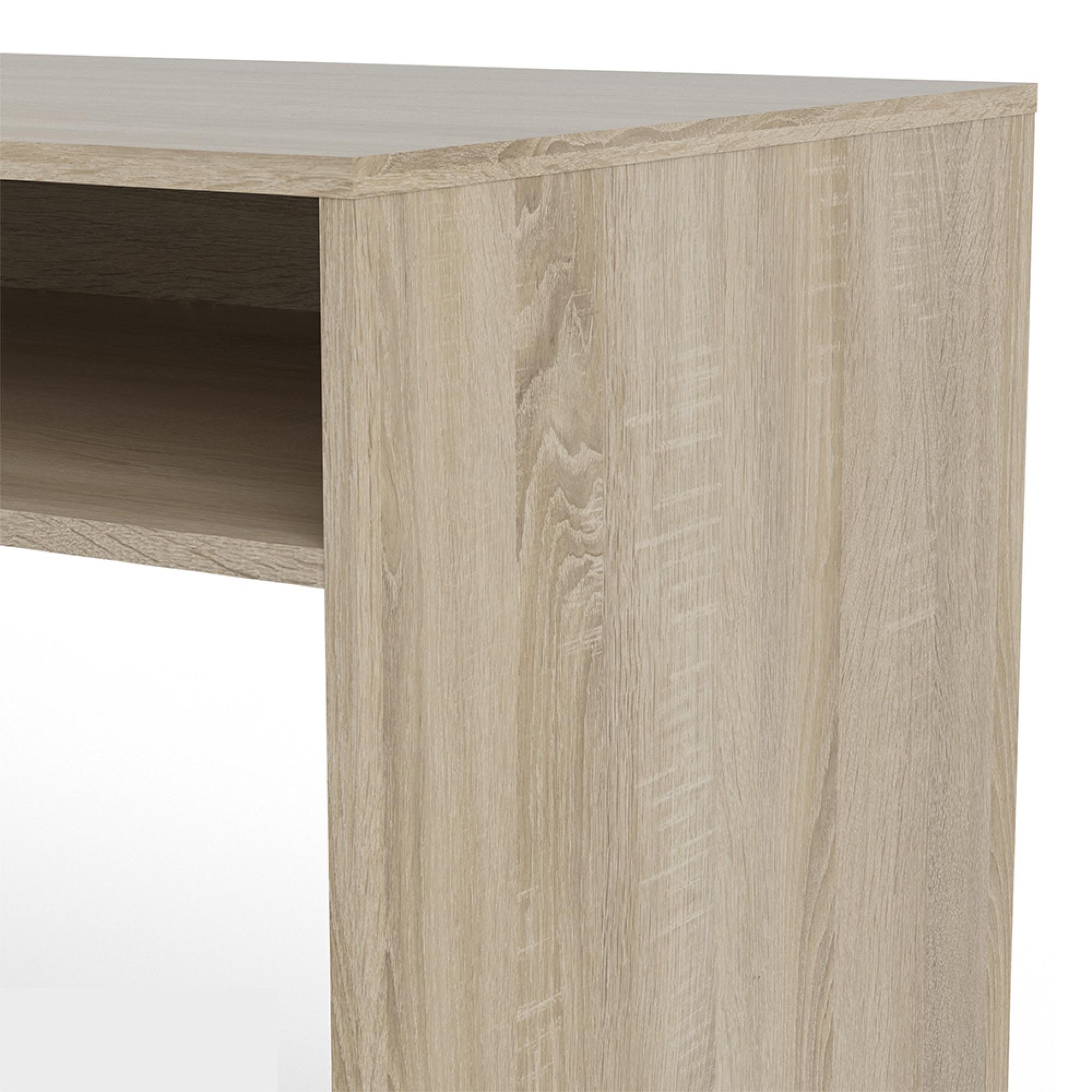 Function Plus Desk - 1 Door - 1 Drawer - Multi-Functional - White