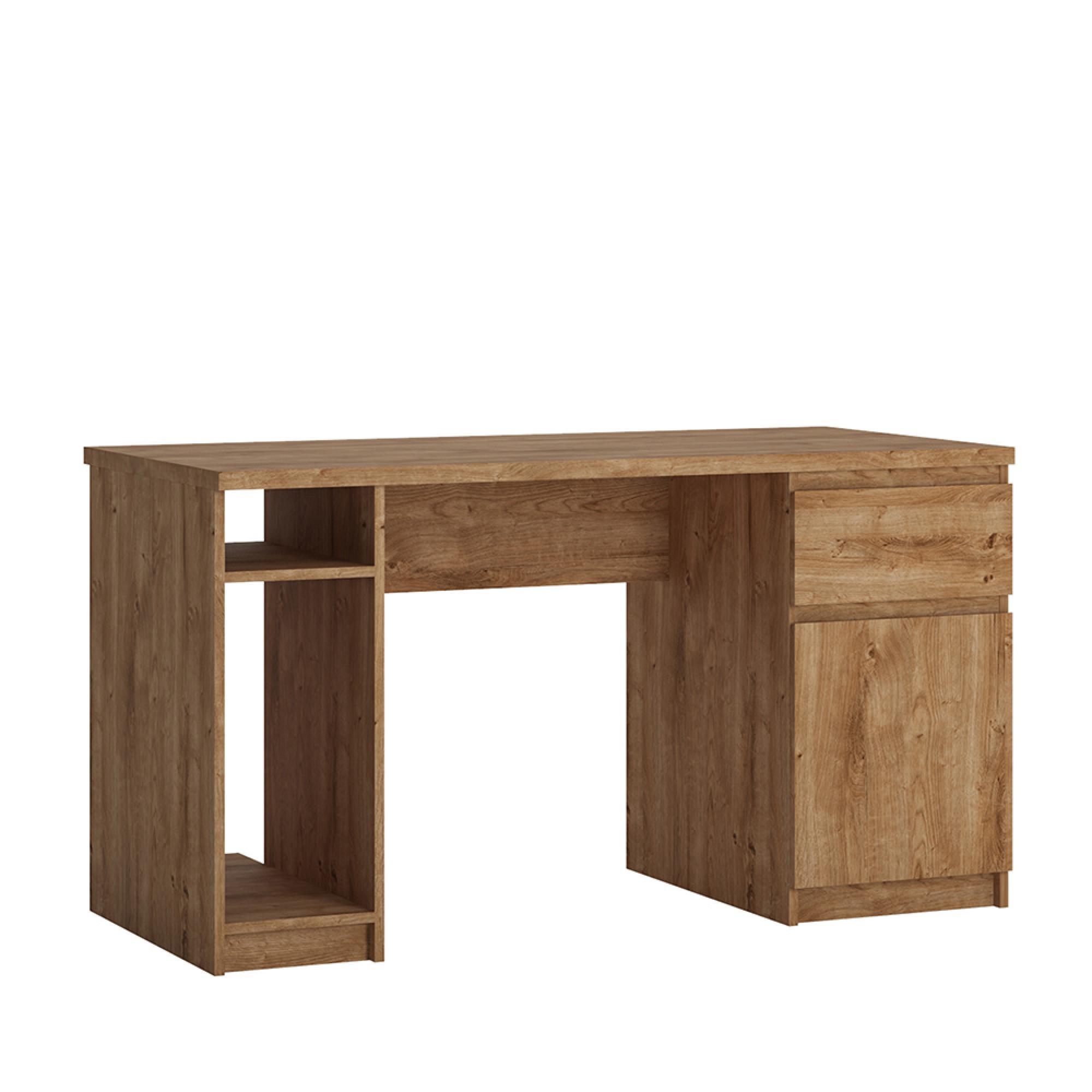 Fribo Desk - 1 Door - 1 Drawer - Oak