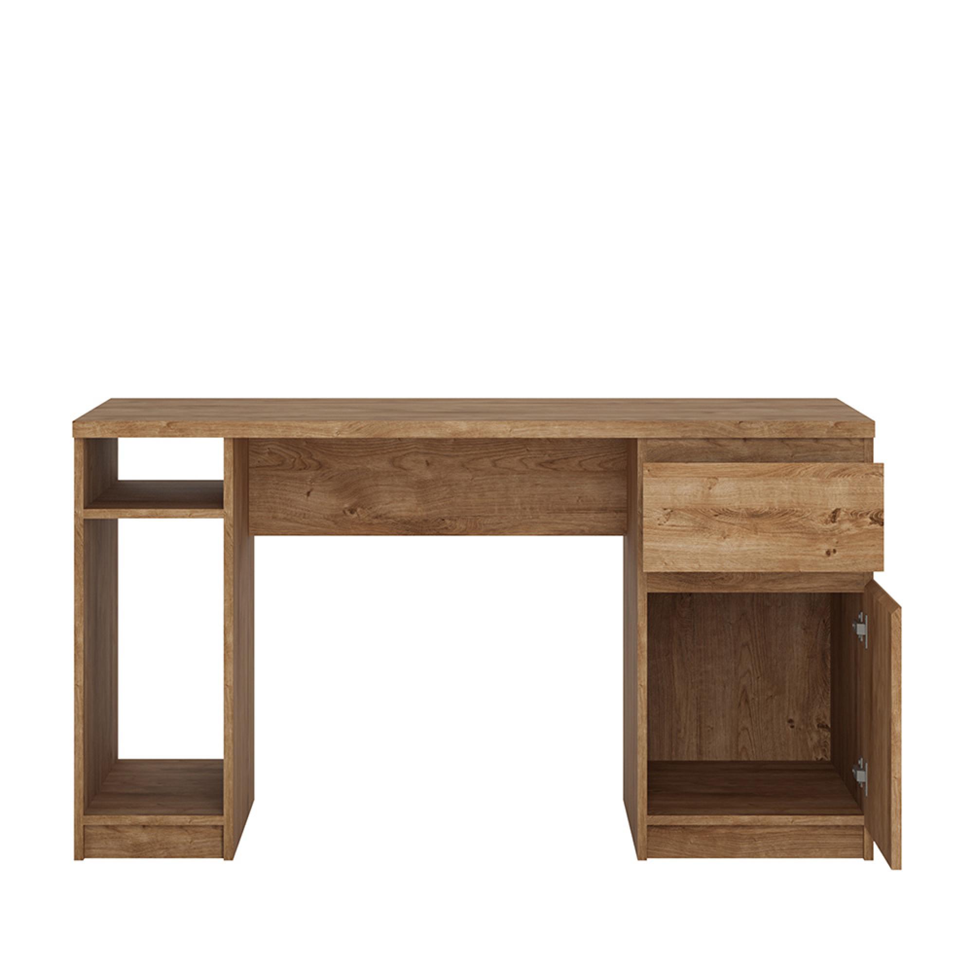 Fribo Desk - 1 Door - 1 Drawer - Oak