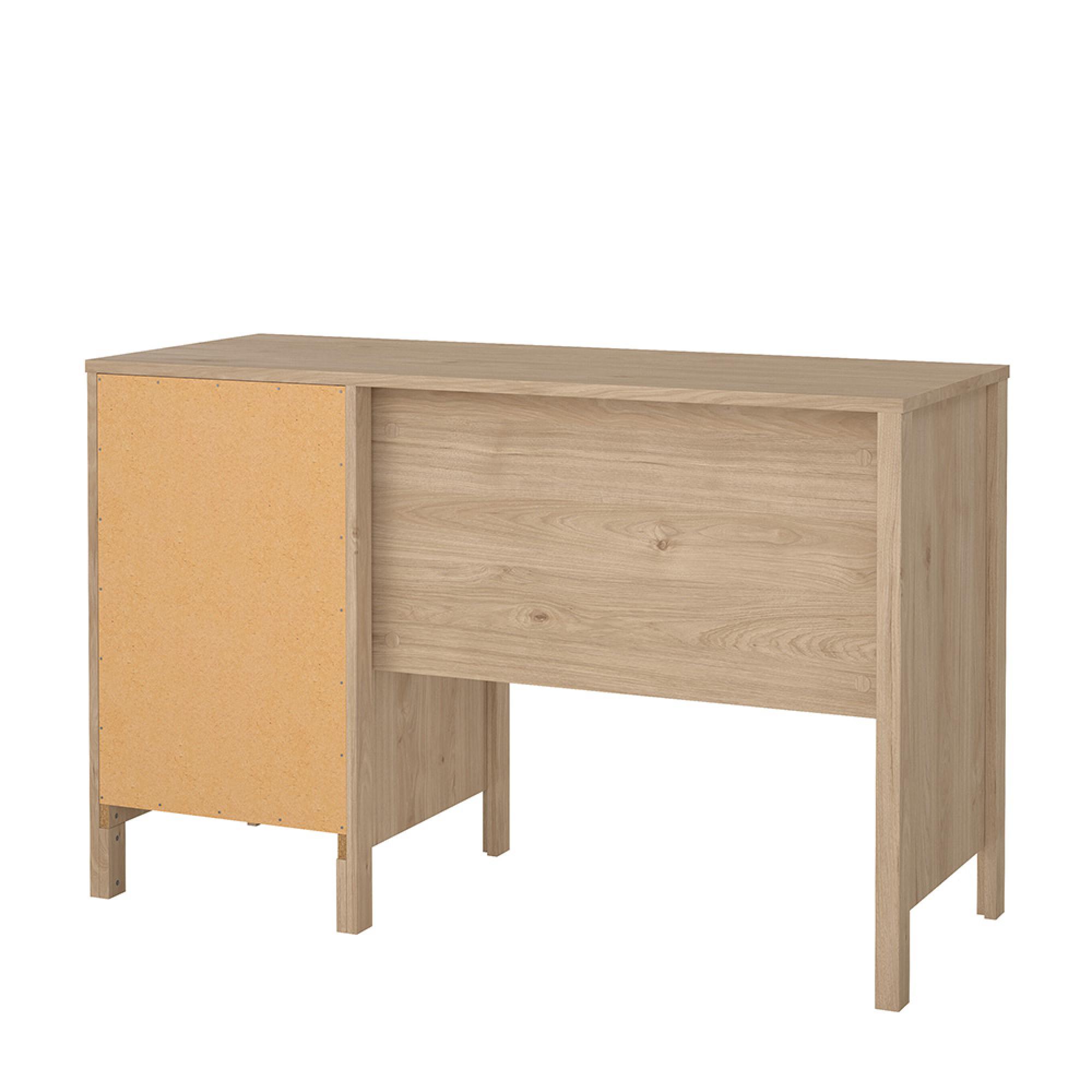 Madrid Desk - 3 Drawer - Jackson Hickory Oak