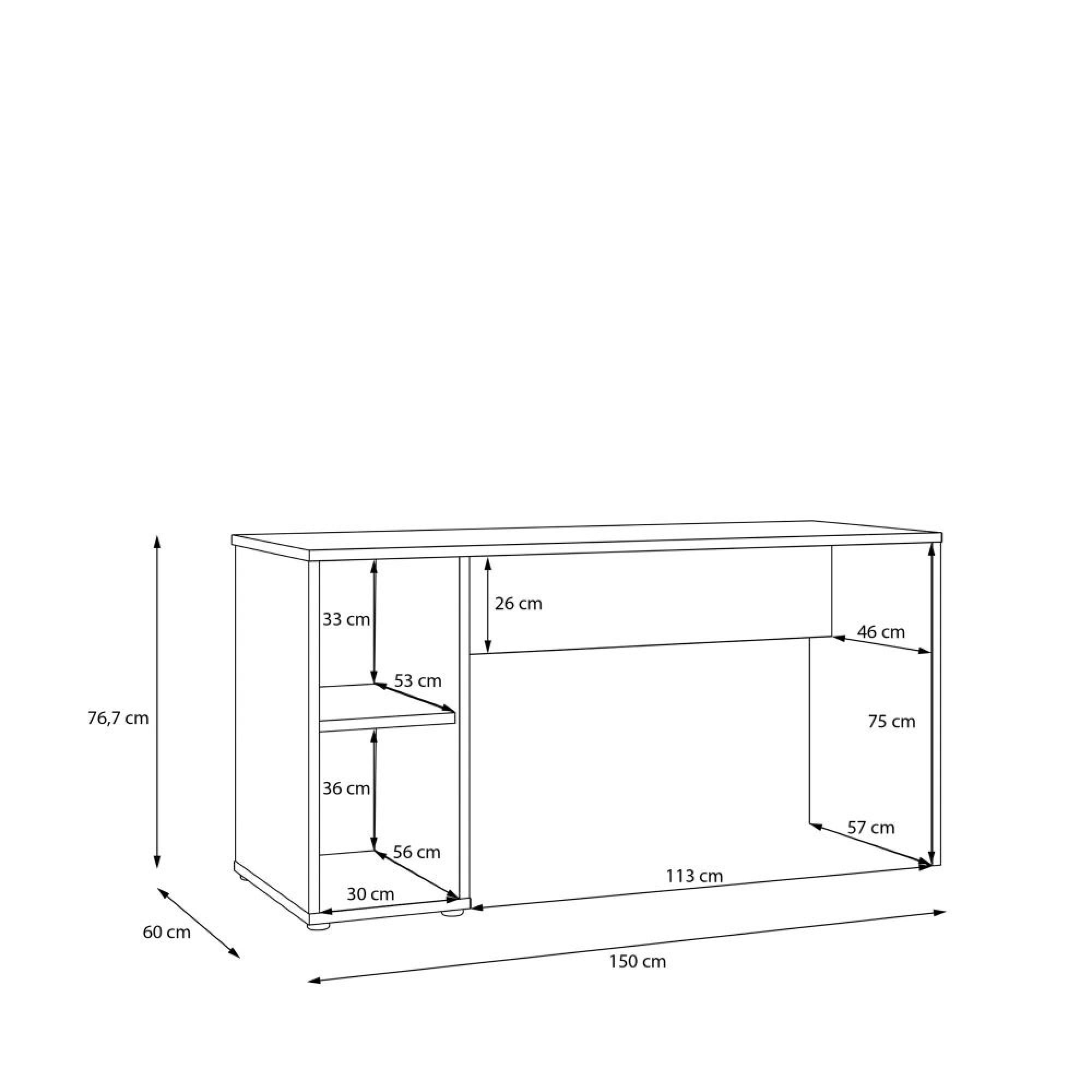 Alice Springs Desk - Sand